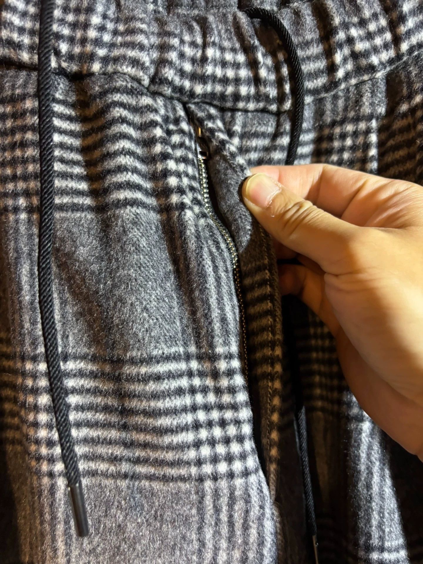 Other H BEAUTY YOUTH Wool/Cashmere Check DP Dress Pants L Size US 34 / EU 50 - 5 Thumbnail