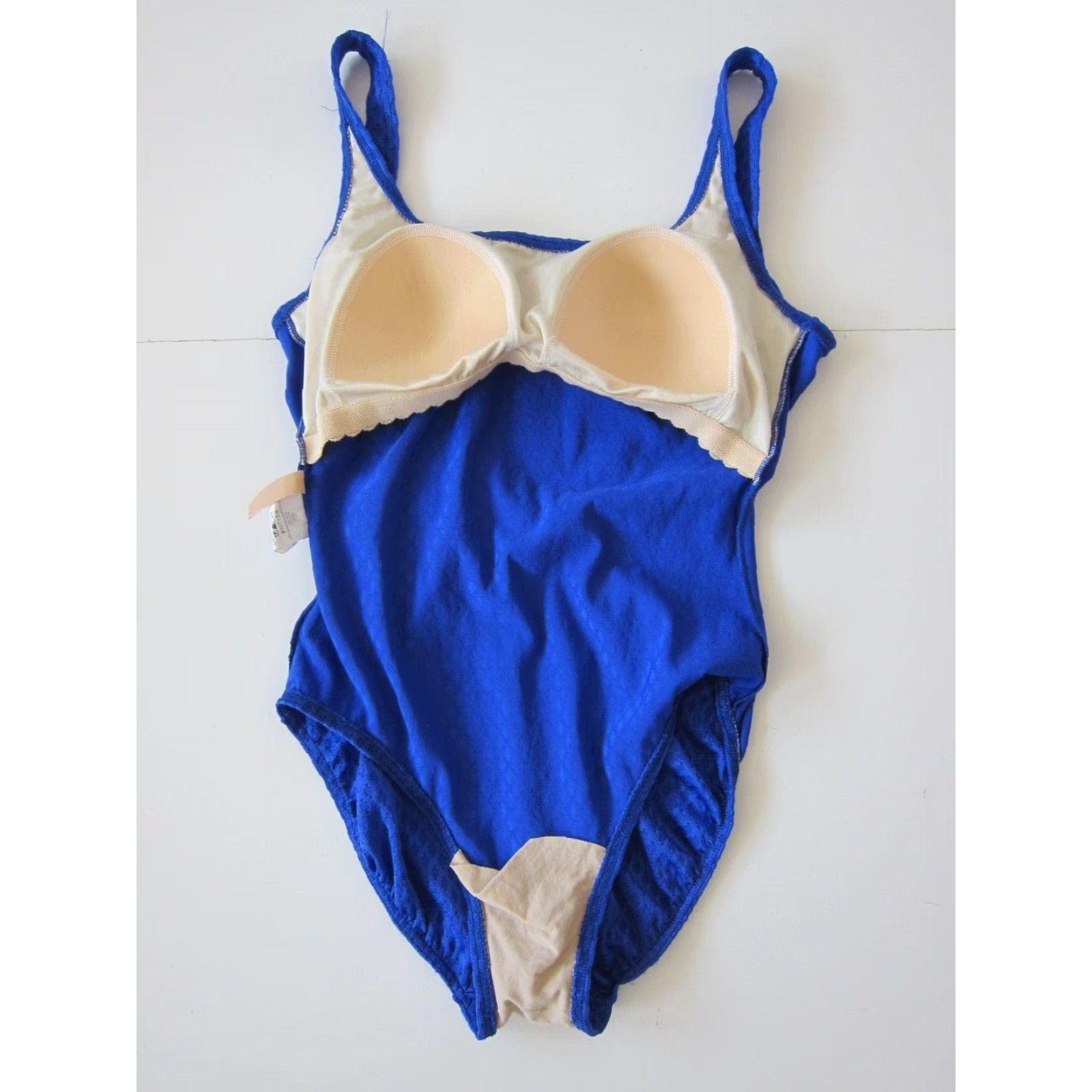 Vintage VINTAGE Le Cove Royal Blue Built In Bra One Piece Swimsuit Women Size 10 Size ONE SIZE - 8 Thumbnail