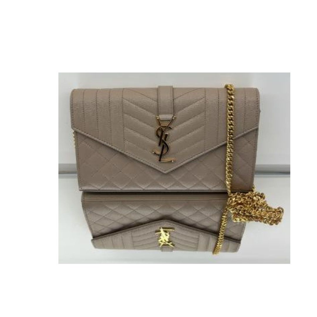 Saint Laurent Paris o1b1hav110425 Size: OS / Cassandre Chain Wallet Leather Size ONE SIZE - 2 Thumbnail