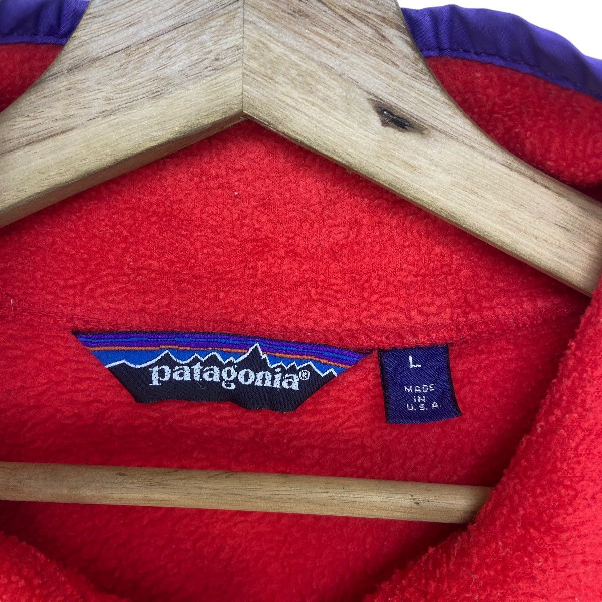 Patagonia Vintage Patagonia Made in USA Fleece Jacket Size US L / EU 52-54 / 3 - 16 Thumbnail