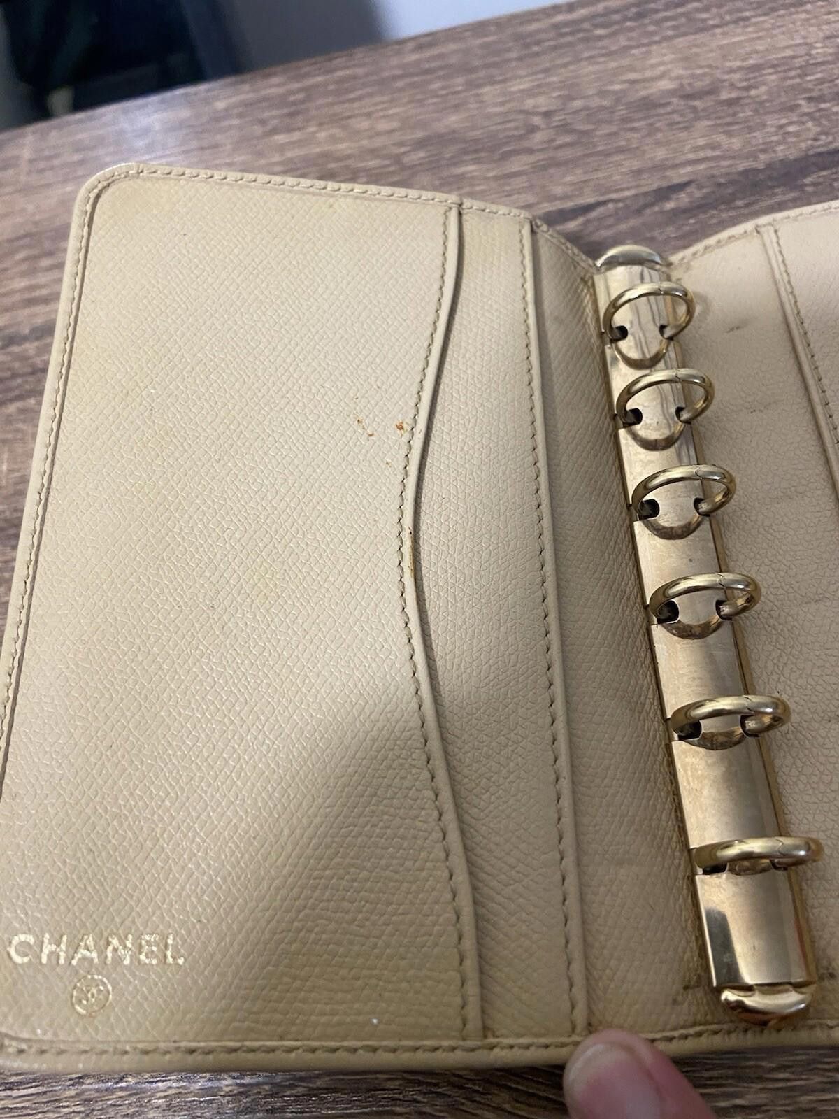 Chanel Chanel beige leather cigarette case+agenda journal cover set Size ONE SIZE - 11 Thumbnail
