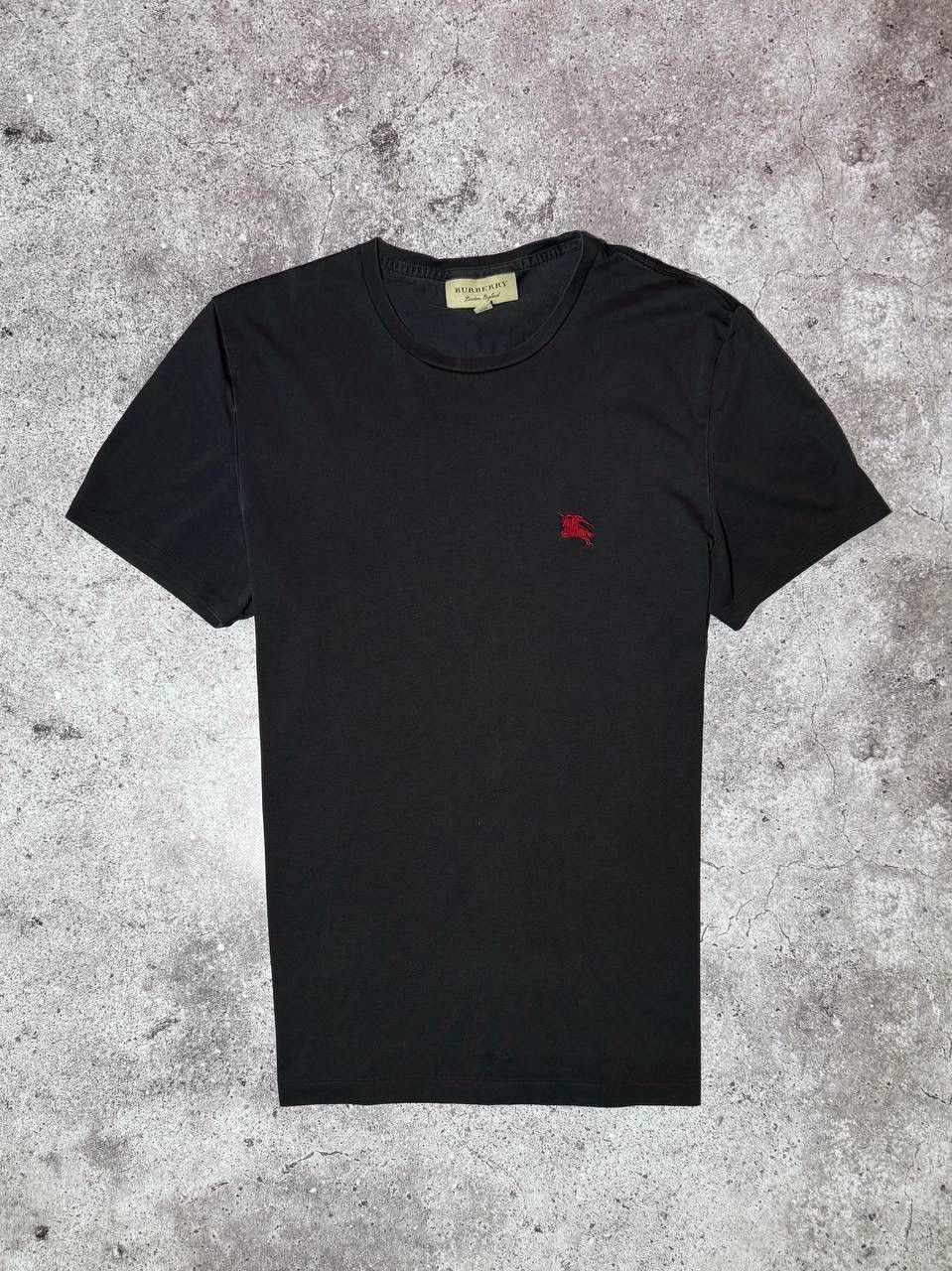 Burberry × Vintage Burberry Vintage Basic Black T-shirt Size US M / EU 48-50 / 2 - 1 Thumbnail