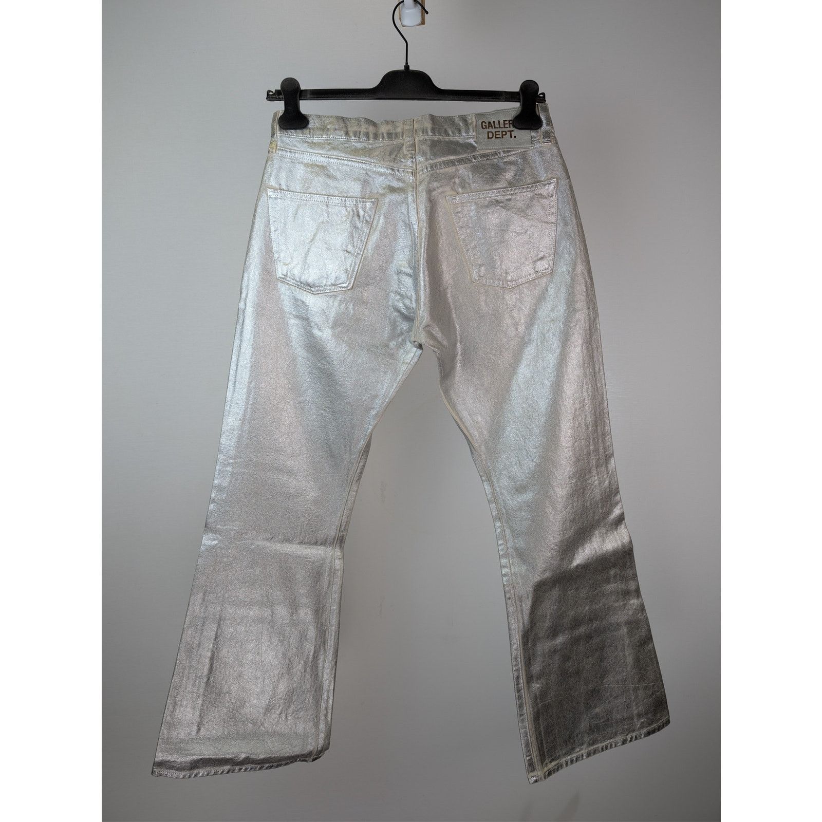 Gallery Dept. o1rshd1 Logan Gollactic Bootcut Jeans in Silver Size US 32 / EU 48 - 14 Thumbnail