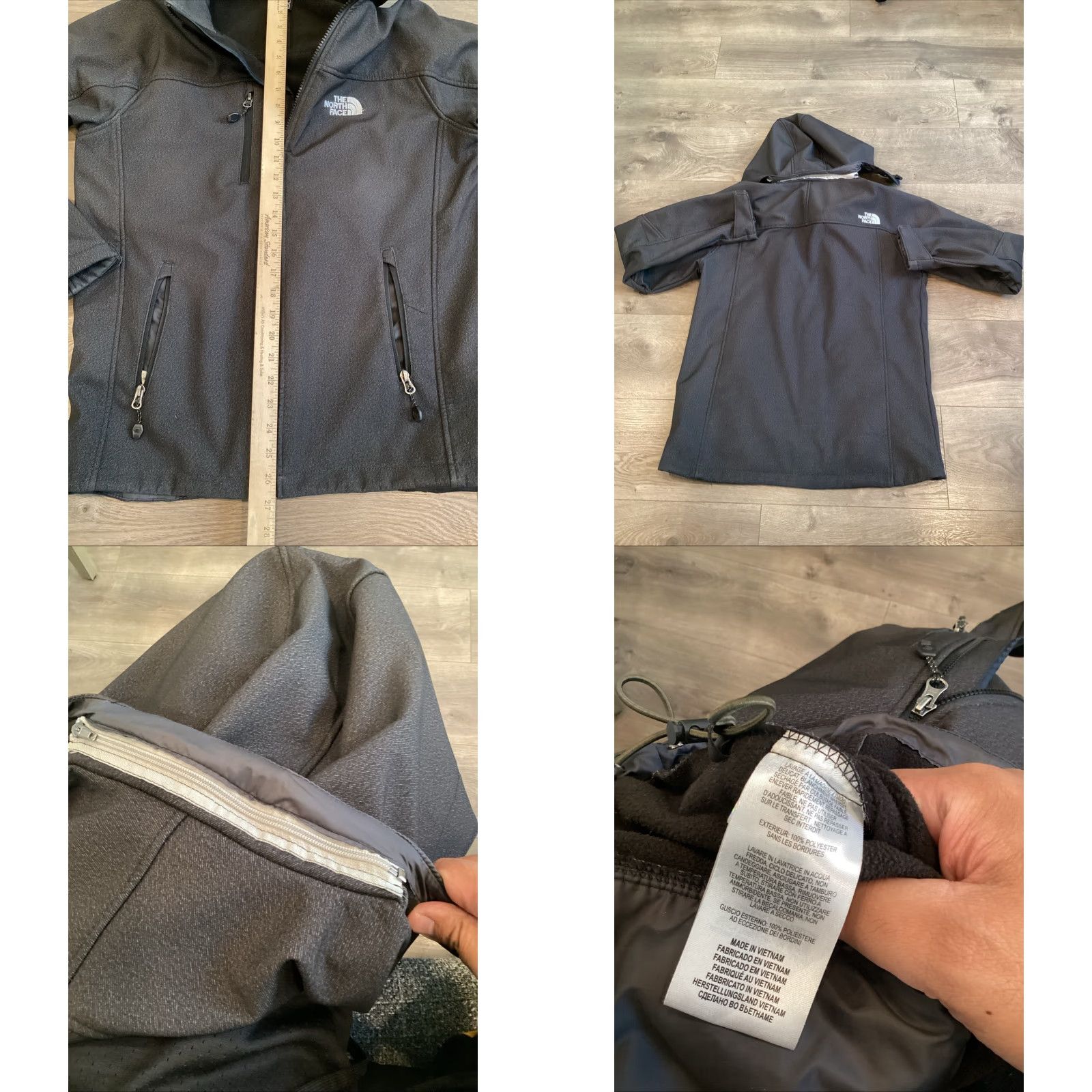 The North Face The North Face Flight Series Summit Series Jacket Womens Size L Gray Regular Water Resistant Long Sleeve Mid-Length Zip Size L / US 10 / IT 46 - 8 Thumbnail