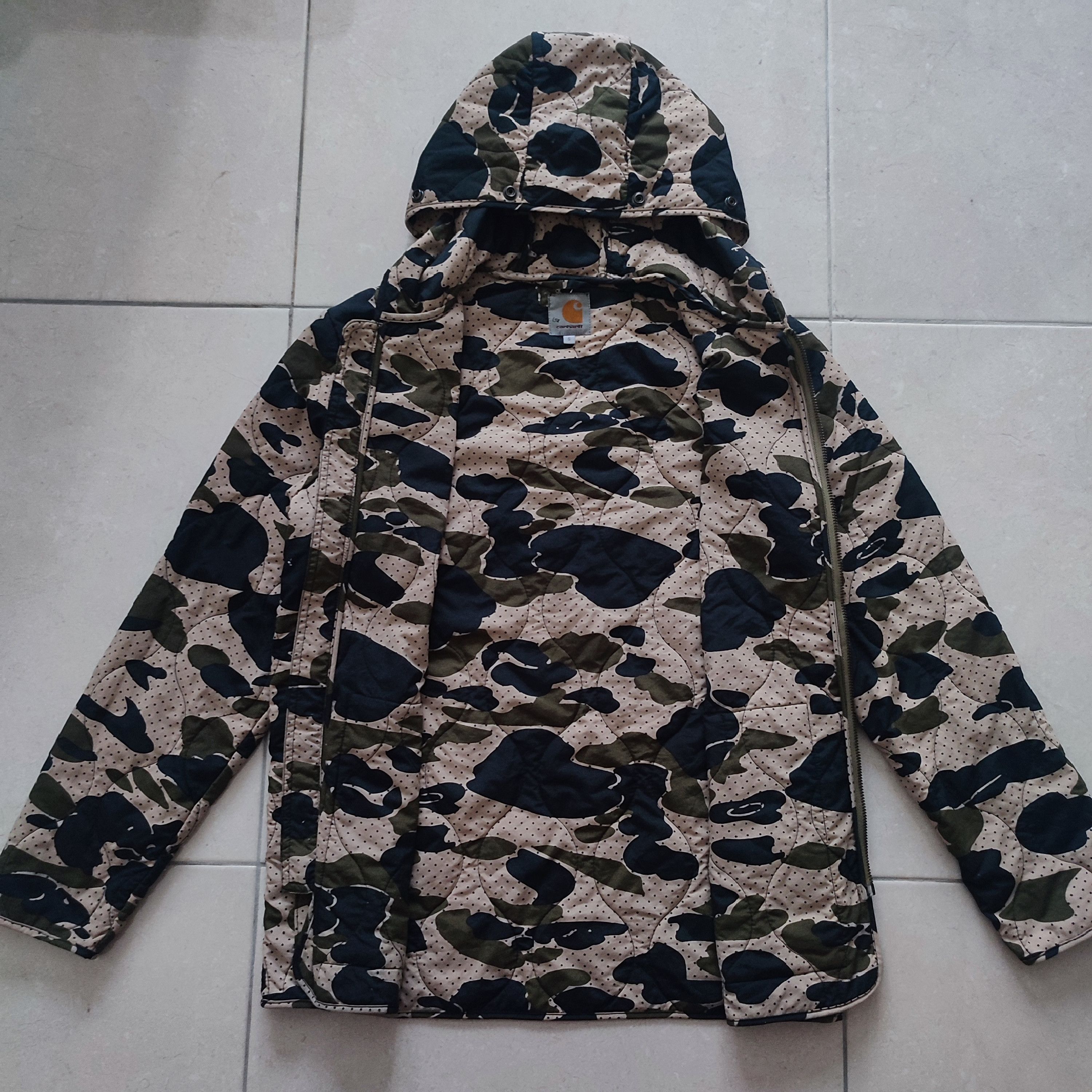 Carhartt × Carhartt Wip 🔥STEALS🔥Very Rare Carhartt WIP Camo Double Clash Parka Size US S / EU 44-46 / 1 - 5 Thumbnail