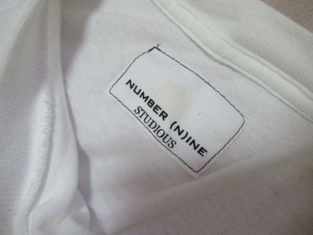 Number (N)ine Number Nine Pain Skeleton Hand T Shirt Size US M / EU 48-50 / 2 - 4 Thumbnail