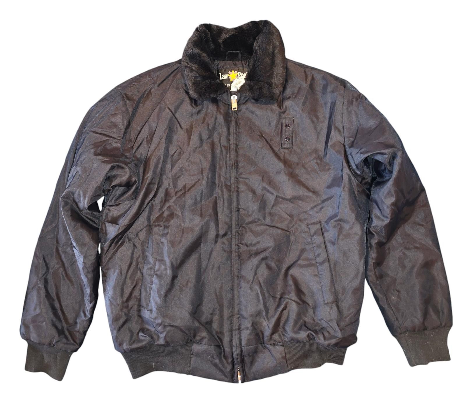Designer Vintage Law Pro Faux Fur Collar Bomber Jacket Size US M / EU 48-50 / 2 - 1 Thumbnail