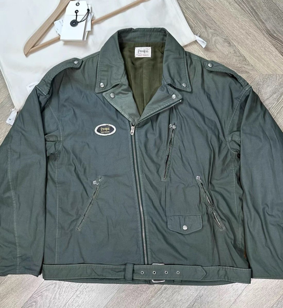 image of Visvim Spot 21Aw Strabler Light Jkt First Generation Thin Mu in Green, Men's (Size 2XL)