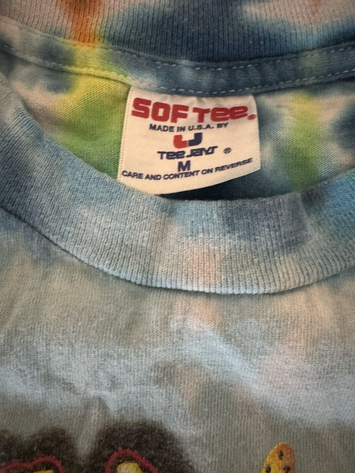 WWF 1997 RARE vintage DUDE LOVE ❤️‍🔥 MANKIND wrestling tee tie-dye Size US M / EU 48-50 / 2 - 14 Thumbnail