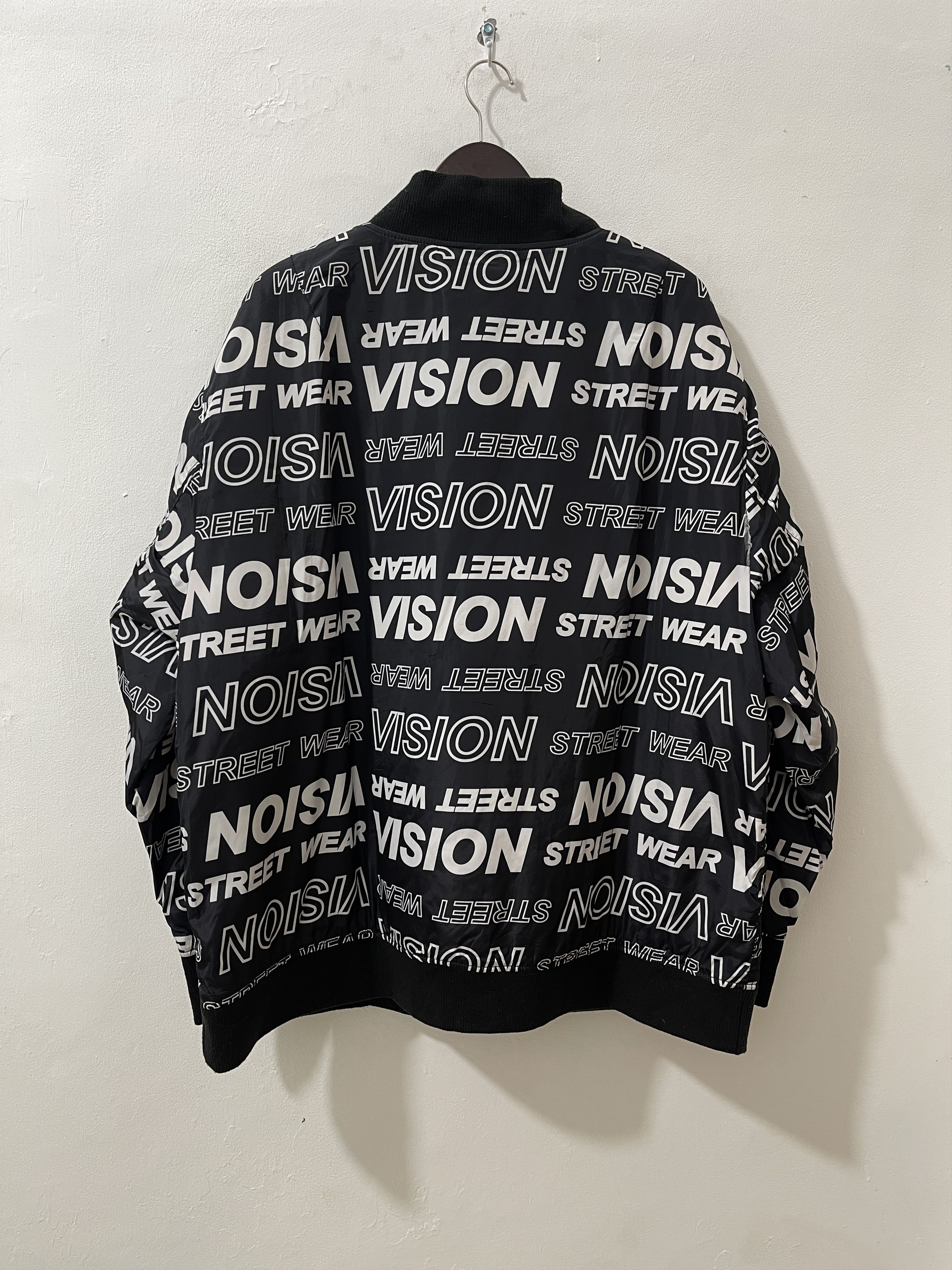 Vision Streetwear Vision Streetwear Japan Archive Hiphop Y2k Monogram Jacket Size US XXL / EU 58 / 5 - 11 Thumbnail