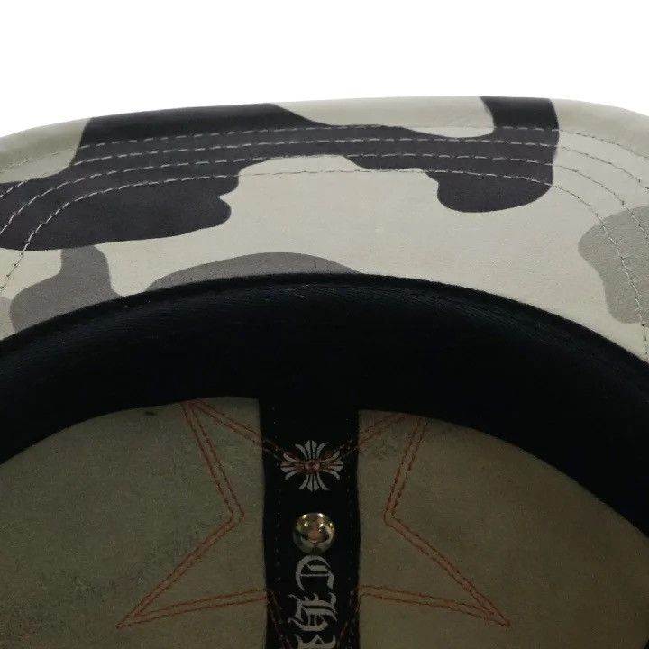 Chrome Hearts Chrome Hearts Star Patch Camo Leather Cap Size ONE SIZE - 6 Thumbnail
