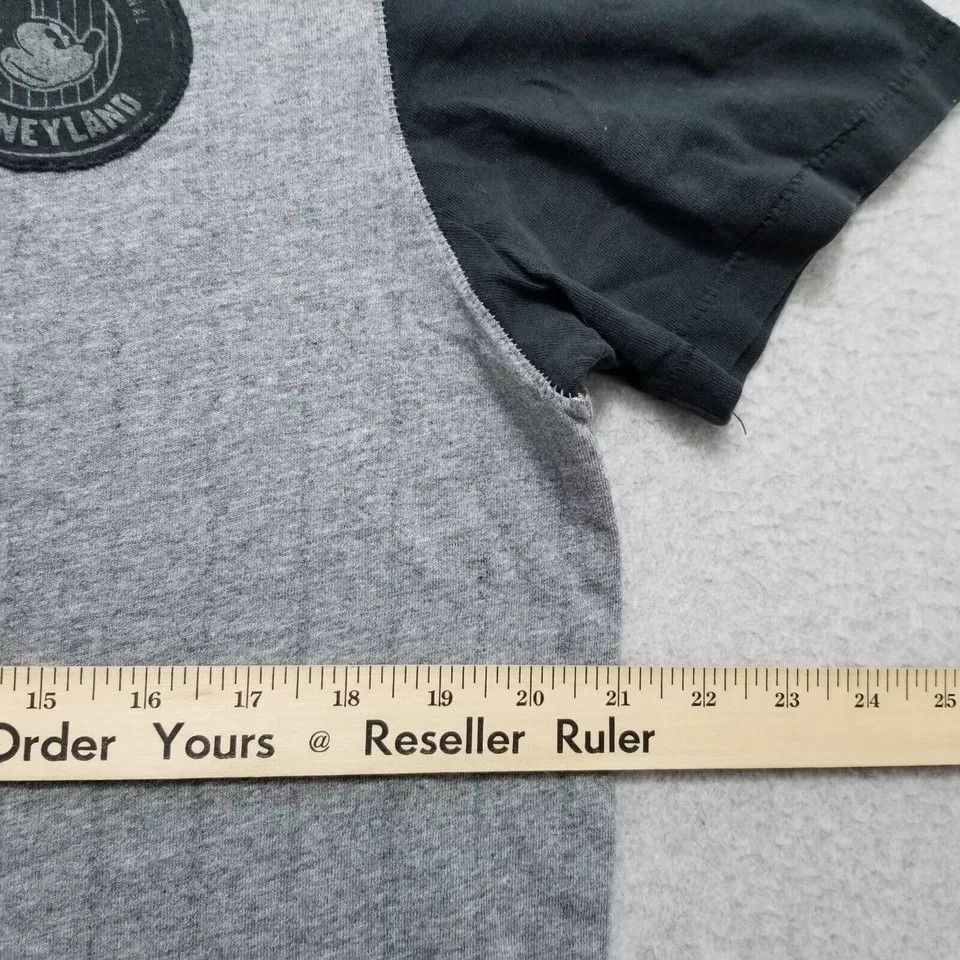 Disney Disney Parks Shirt Men Large Striped Henley Cookie Patch Size US L / EU 52-54 / 3 - 13 Thumbnail