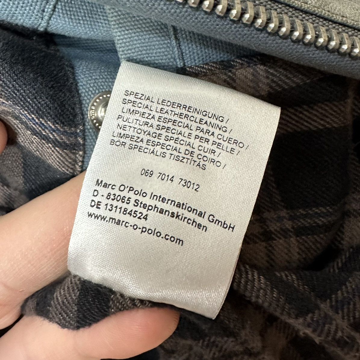 Genuine Leather × Marc O'Polo Campus by Marc O Polo Casual Real Leather Jacket Size M Size US M / EU 48-50 / 2 - 16 Thumbnail
