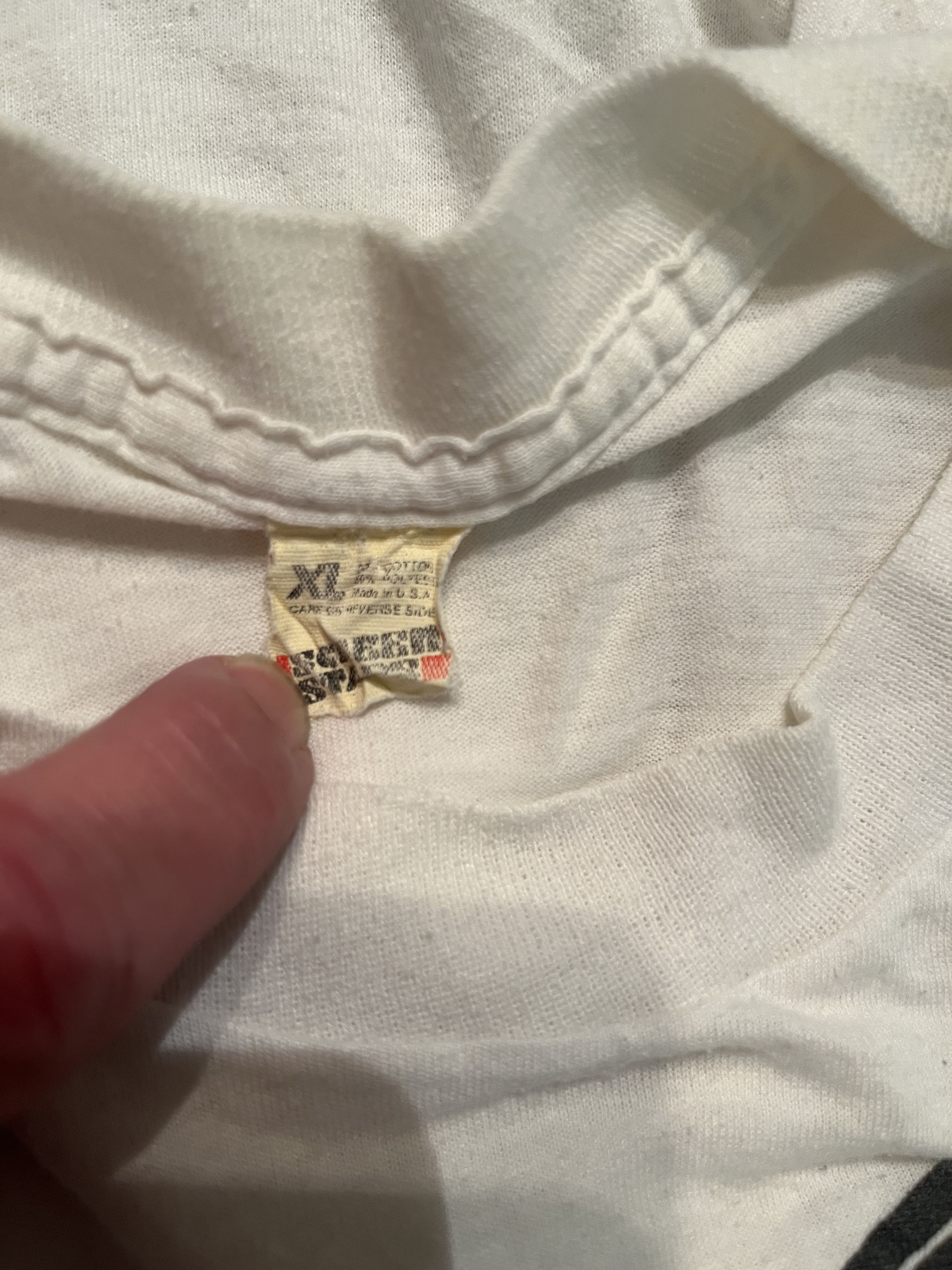 Vintage Vtg 1990 Sarafina! World Tour Single Stitch Screen Stars Tee Size US XL / EU 56 / 4 - 4 Thumbnail