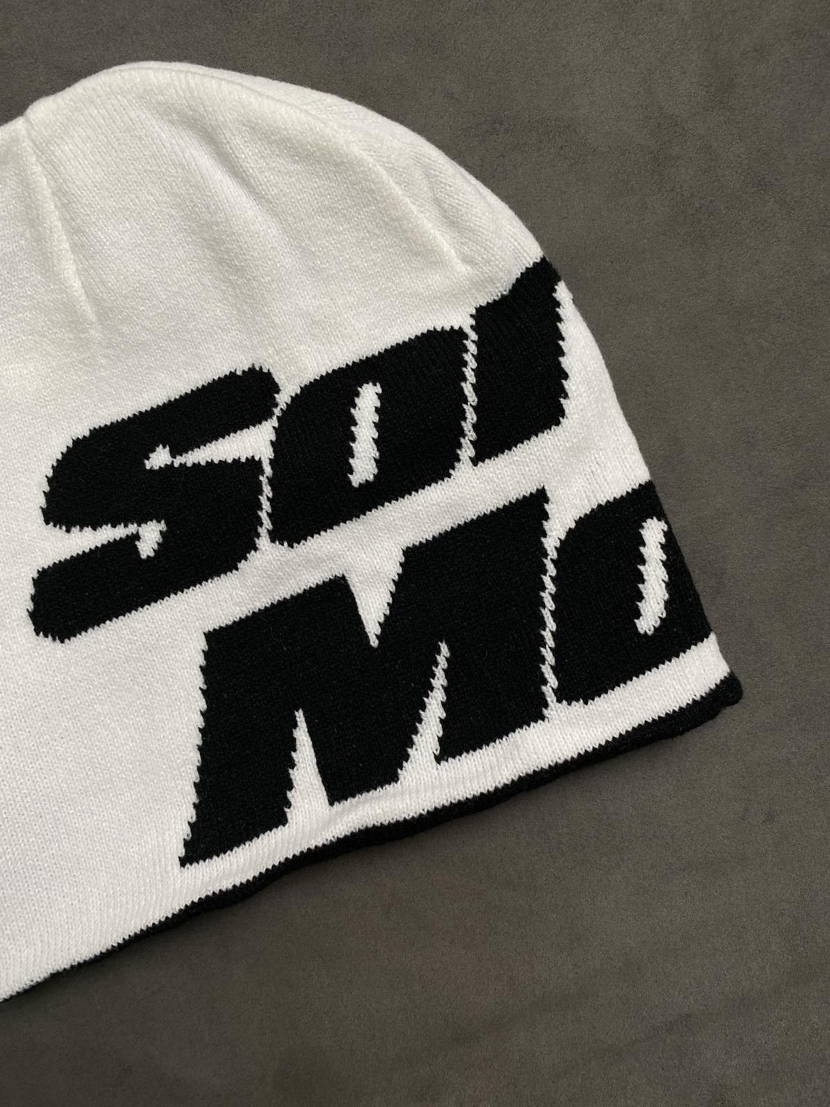 Japanese Brand Rare Sorry Mom Logo No Cuff Knit Reversible Beanie OS Size ONE SIZE - 8 Thumbnail