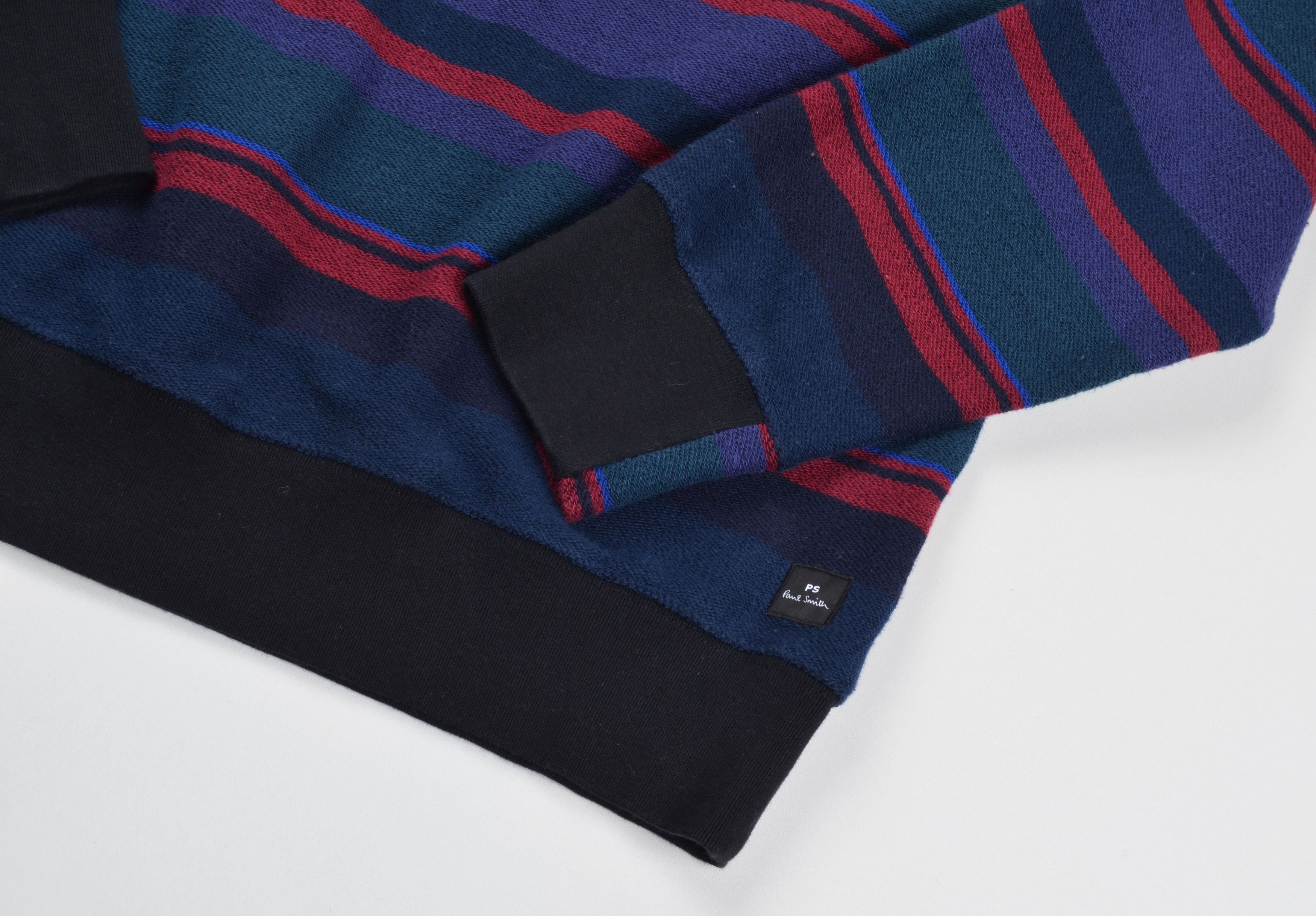 Paul Smith Paul Smith Striped Crew Neck Long Sleeve Sweatshirt Size US XL / EU 56 / 4 - 3 Thumbnail