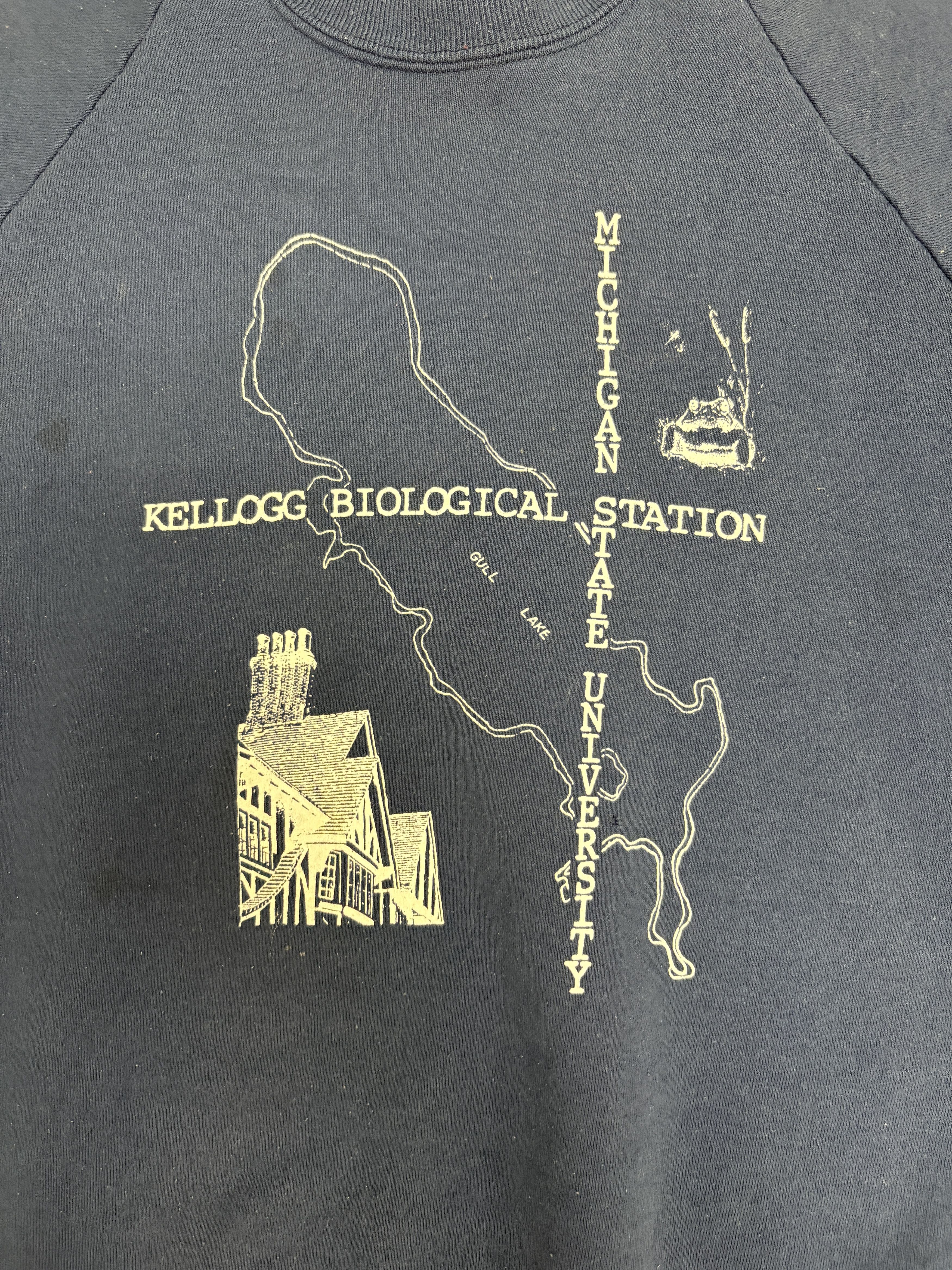 Vintage Kellogg Biological Station Michigan State Vintage Crewneck Size US XL / EU 56 / 4 - 2 Thumbnail