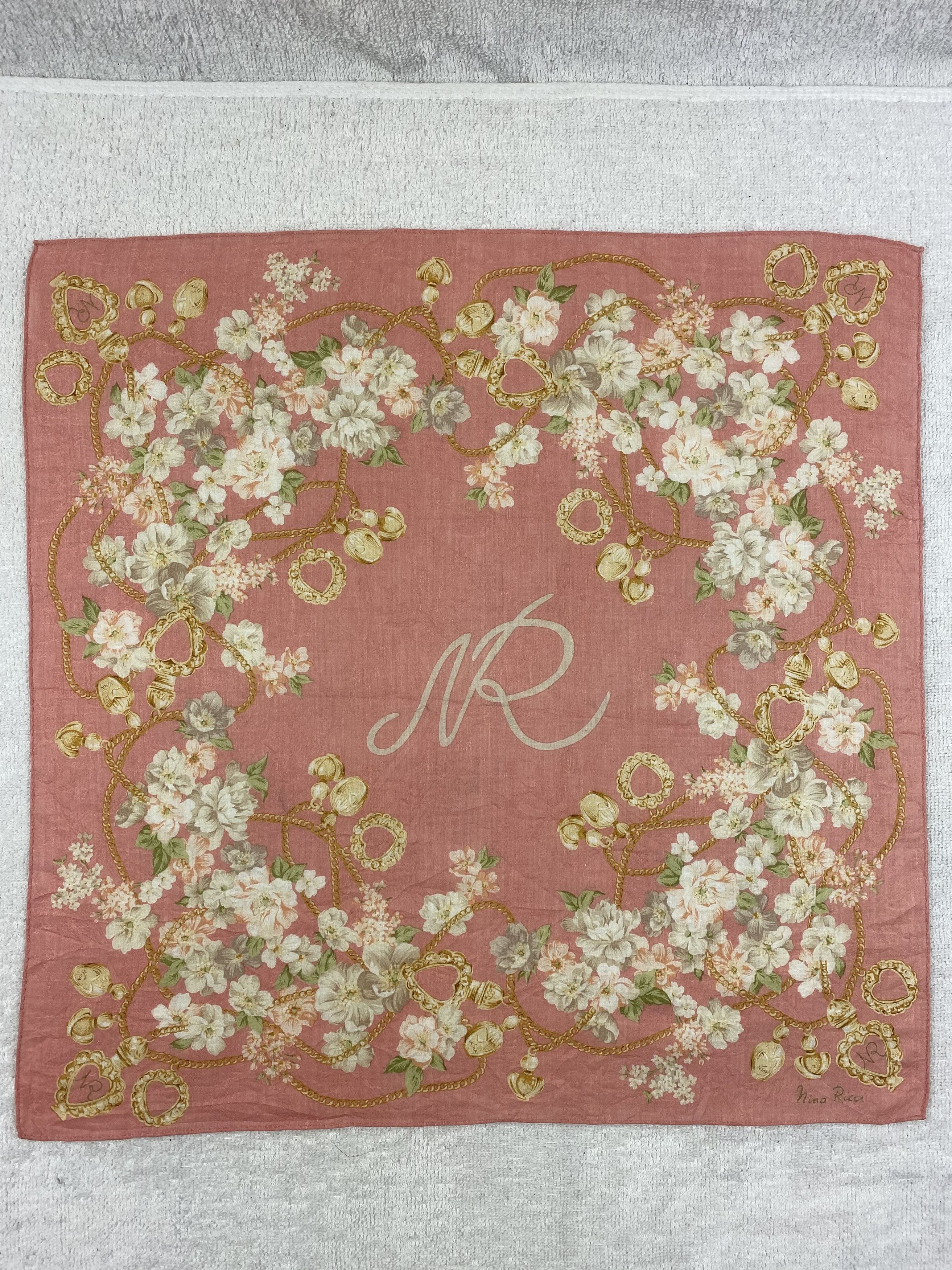 Nina Ricci Nina Ricci Handkerchief / Bandana / Neckerchief Size ONE SIZE - 3 Thumbnail