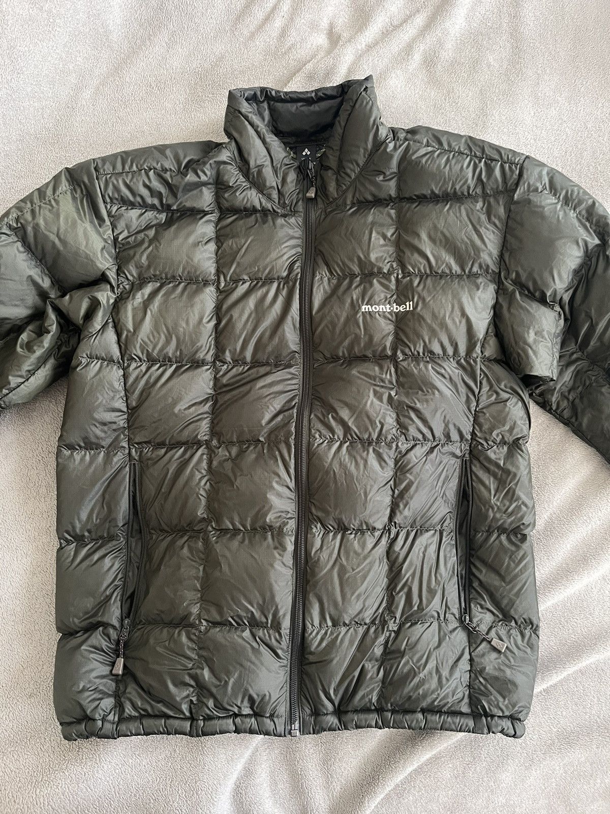 image of Montbell Superior Down Jacket in Green, Men's (Size Medium)