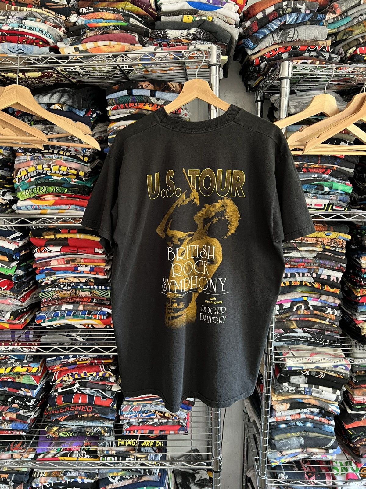 Band Tees 1998 British Rock Symphony Roger Daltrey The Whoo Tee Size US XL / EU 56 / 4 - 2 Thumbnail