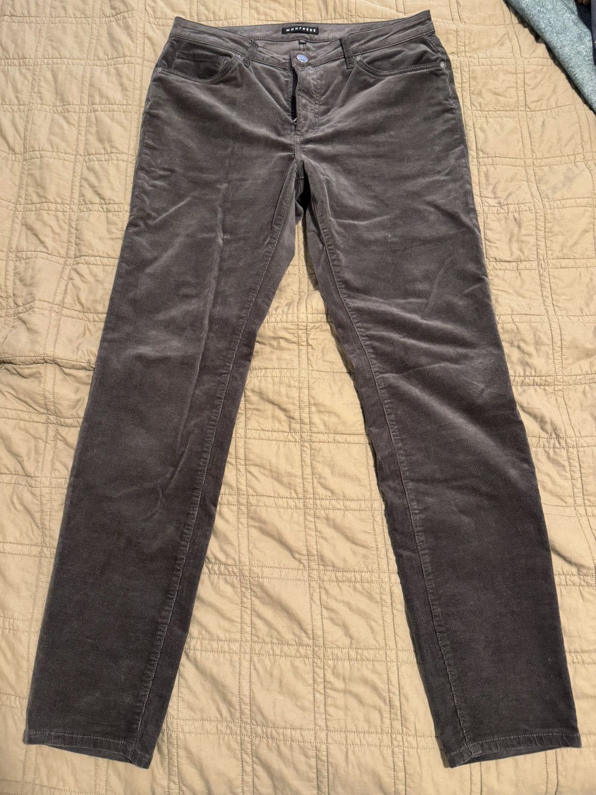 MONFRERE Corduroy Jeans 34 x 32 Size US 34 / EU 50 - 1 Thumbnail