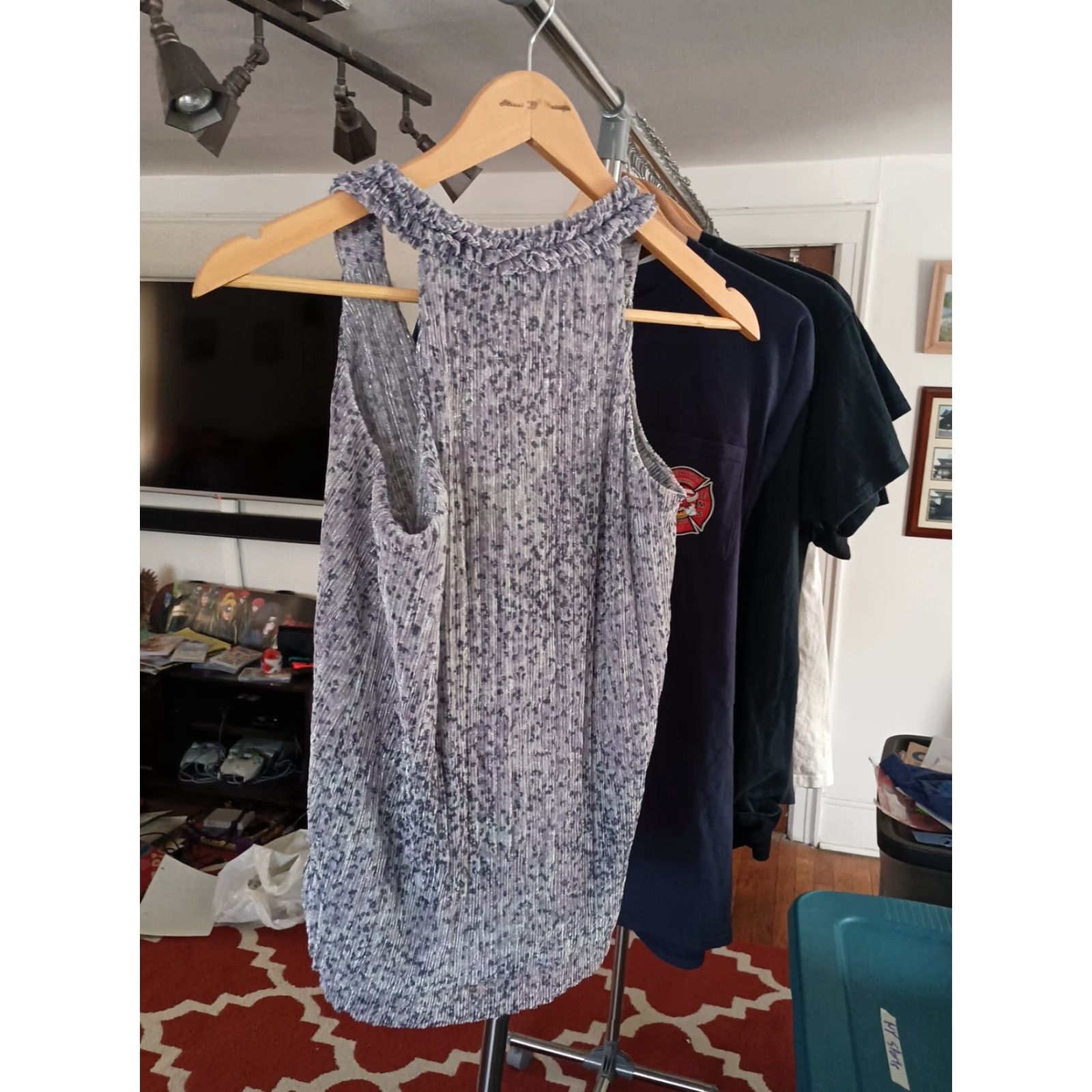 Anthropologie Anthropologie Blouse XS Ladies Sheer Multicolor Top Party Dress Turkey Made In Turkey - Womens, XS, Sheer, Multicolor, Blouse Size XS / US 0-2 / IT 36-38 - 4 Thumbnail