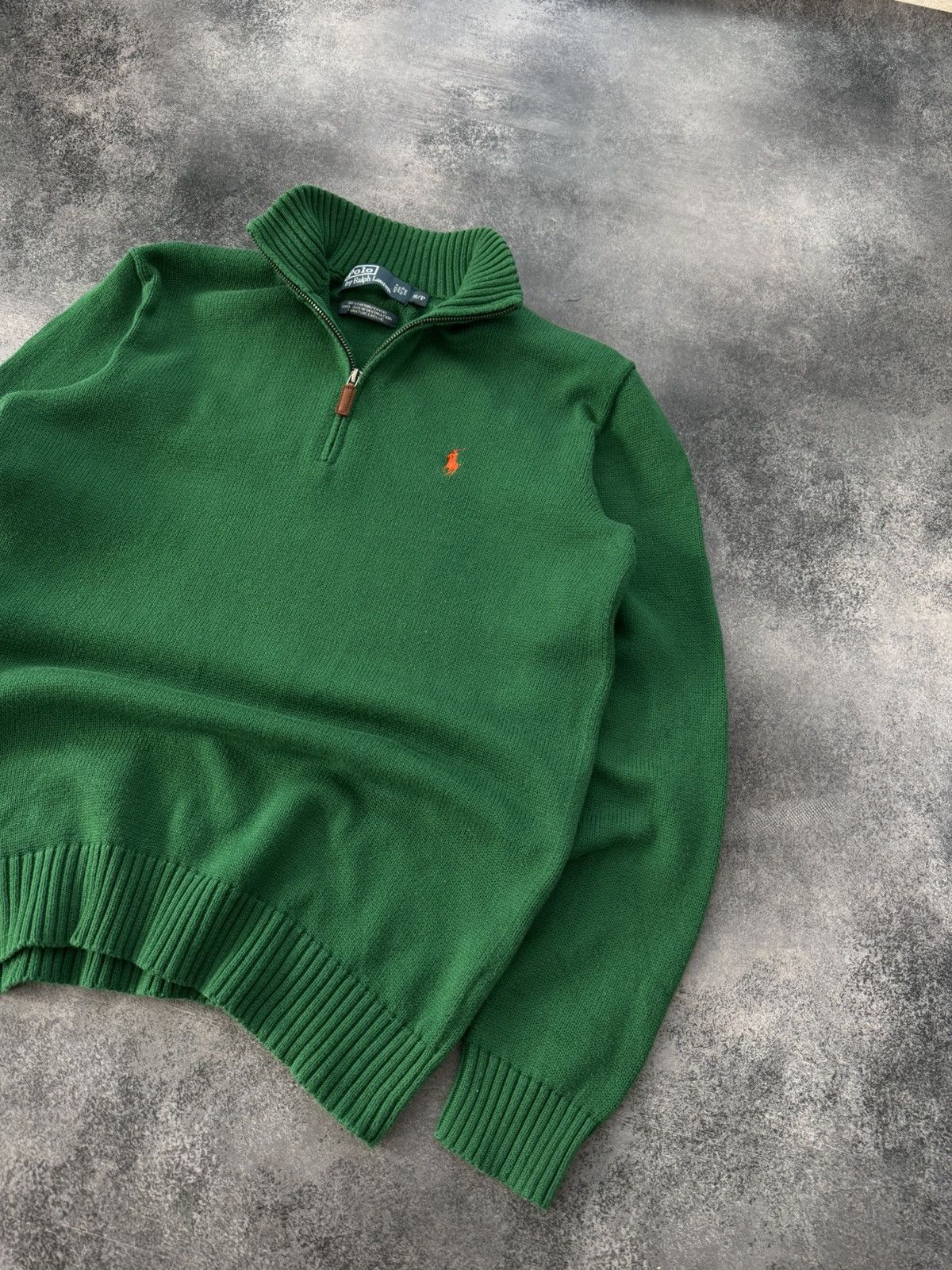Polo Ralph Lauren Vintage Polo Ralph Lauren Zip 1/4 Knit Sweater Old Money Y2K Size US S / EU 44-46 / 1 - 3 Thumbnail
