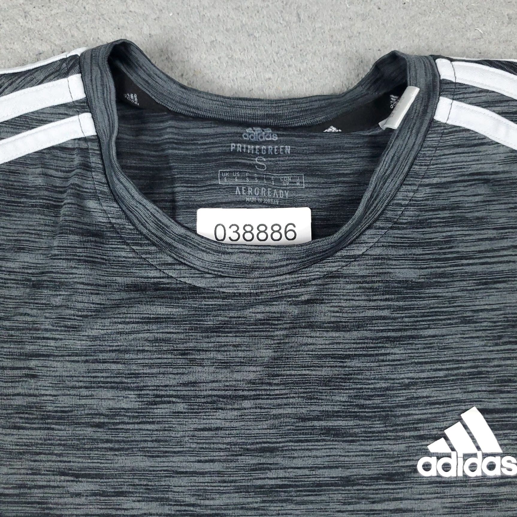 Adidas Adidas T Shirt Mens Size Small Gray Gym Active Work Out Short Sleeve Size US S / EU 44-46 / 1 - 3 Thumbnail