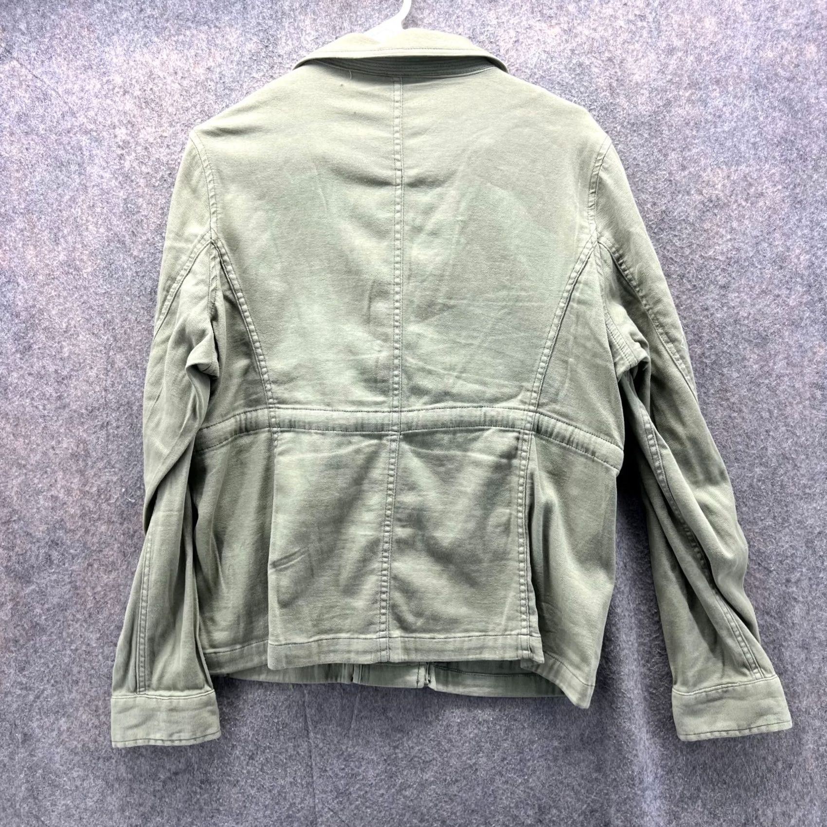 Tommy Hilfiger Tommy Hilfiger Jacket Women L Military Field Olive Green Pockets Canvas Size L / US 10 / IT 46 - 2 Thumbnail
