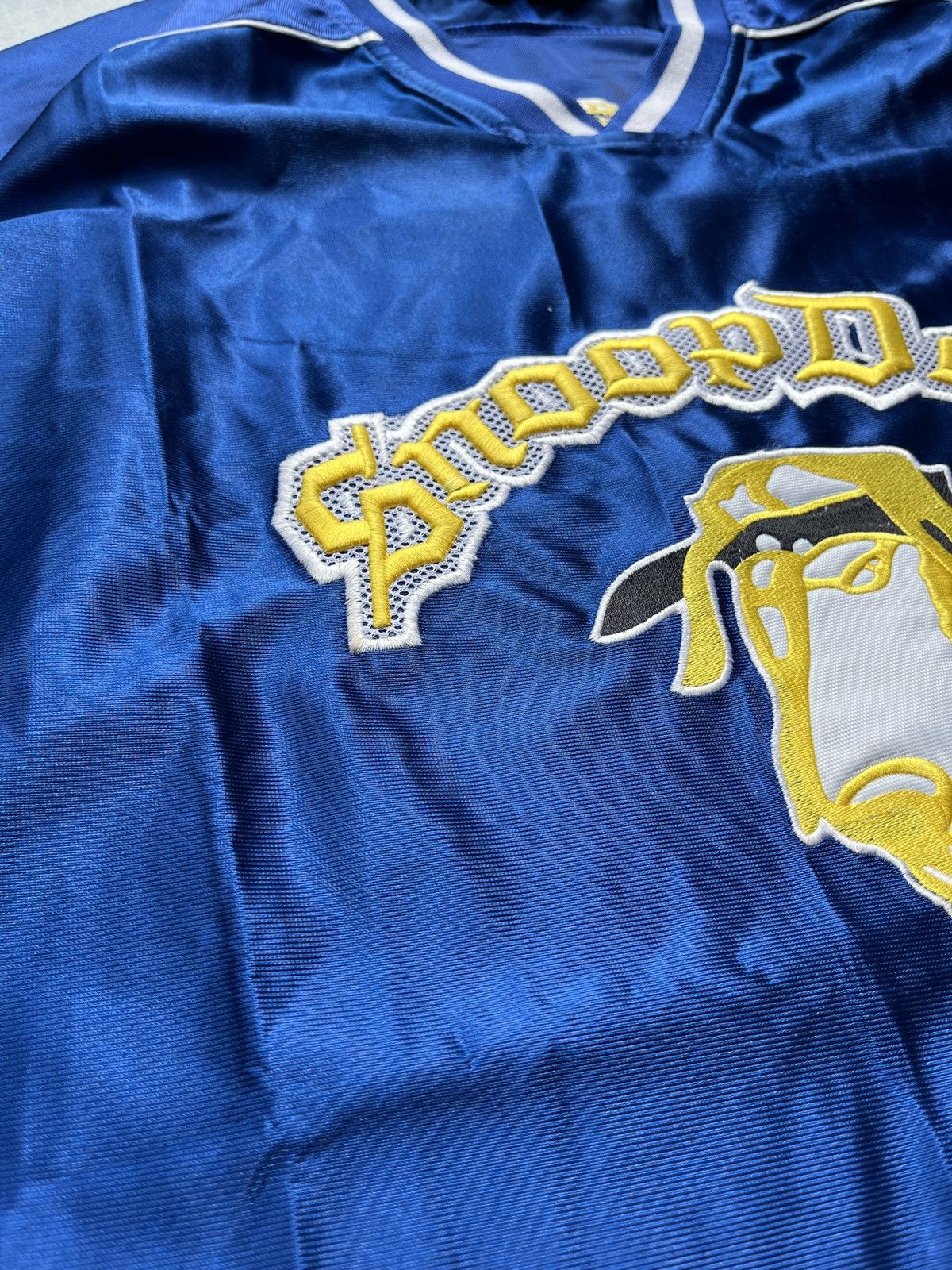 Snoop Dogg Blue & Yellow Snoop Dogg Jersey Early 2000s collector Piece Size US L / EU 52-54 / 3 - 3 Thumbnail