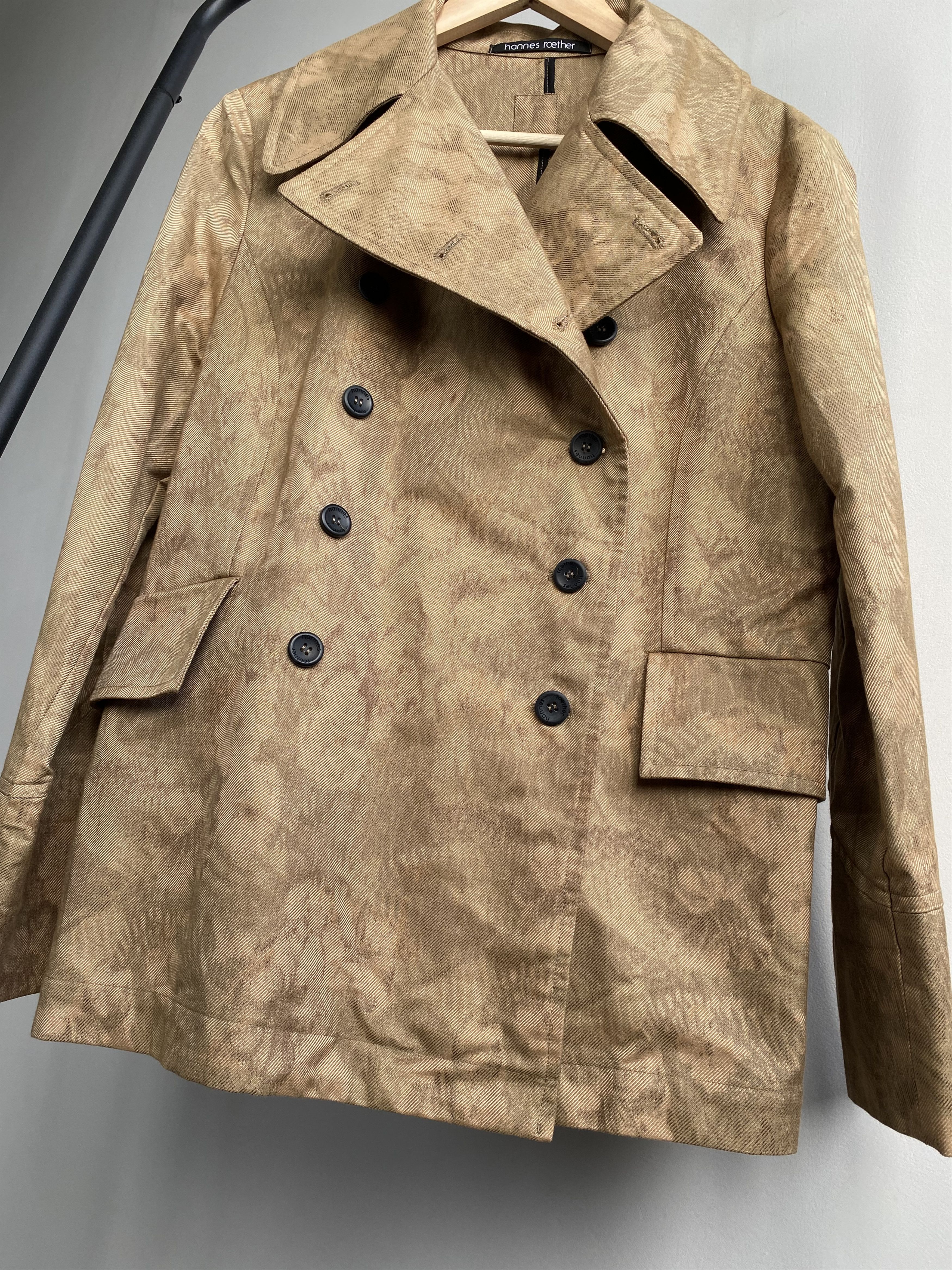 Designer × hannes roether Hannes Roether Women’s Coat Size L / US 10 / IT 46 - 6 Thumbnail