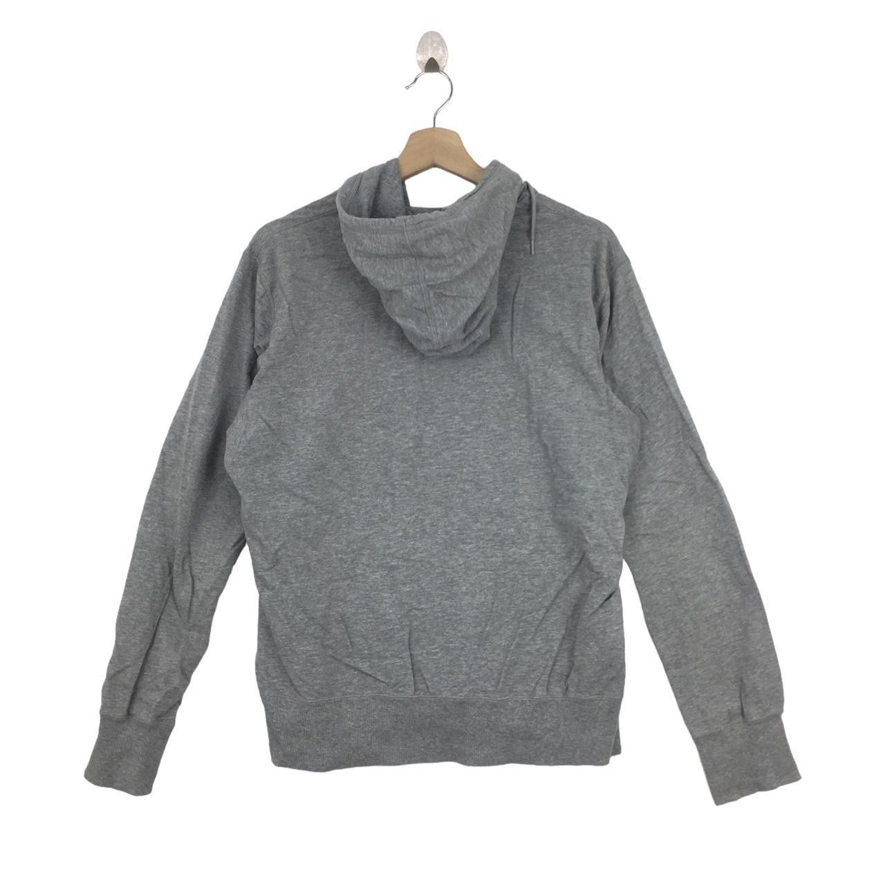 Vintage Vtg ADIDAS ORIGINALS EQUIPMENT Grey Hoodie Zipper Sweater Size L / US 10 / IT 46 - 3 Thumbnail