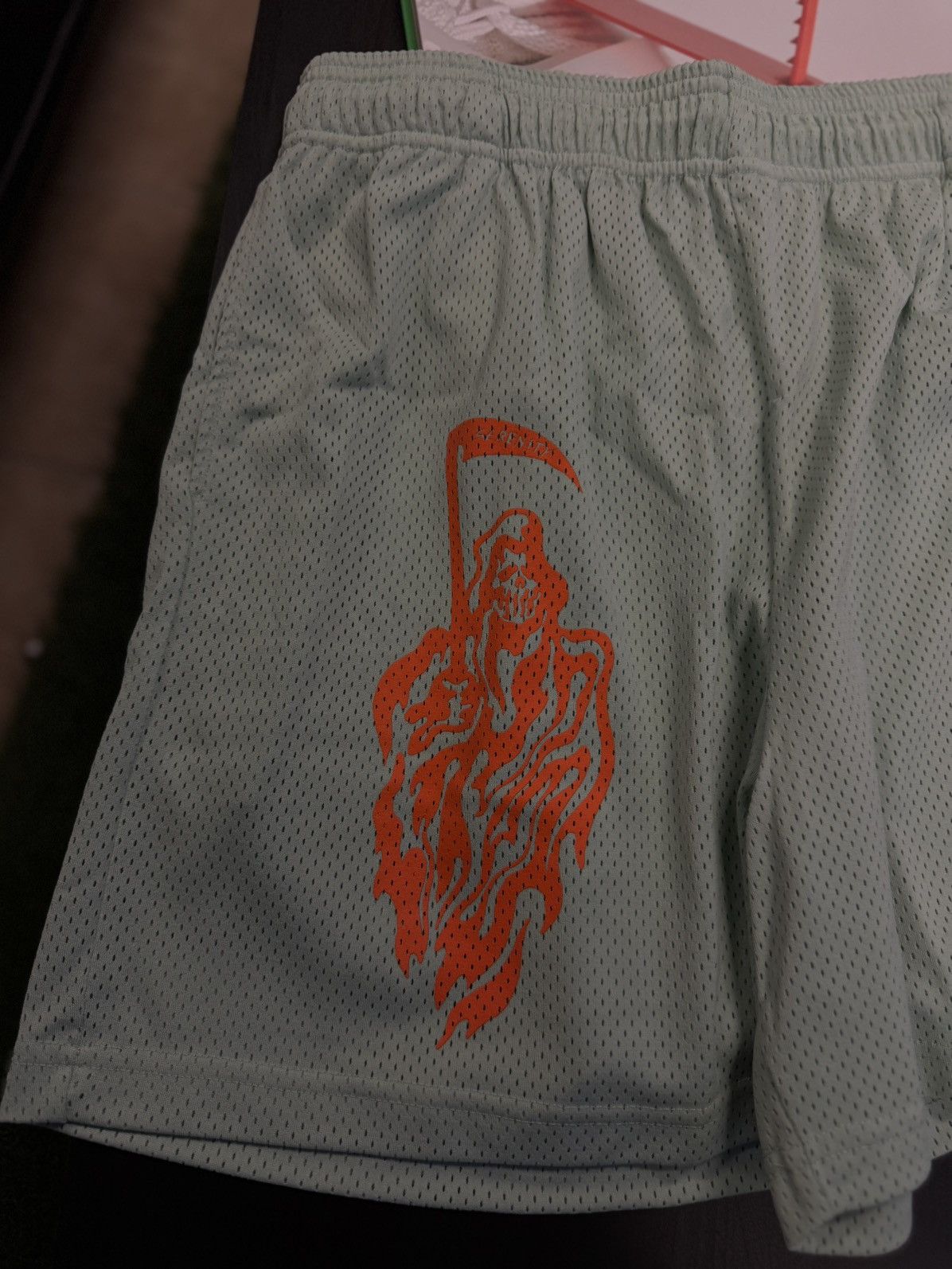 Eric Emanuel × Warren Lotas Eric Emanuel Warren Lotas Mesh Shorts Size XXL Size US 33 - 3 Thumbnail
