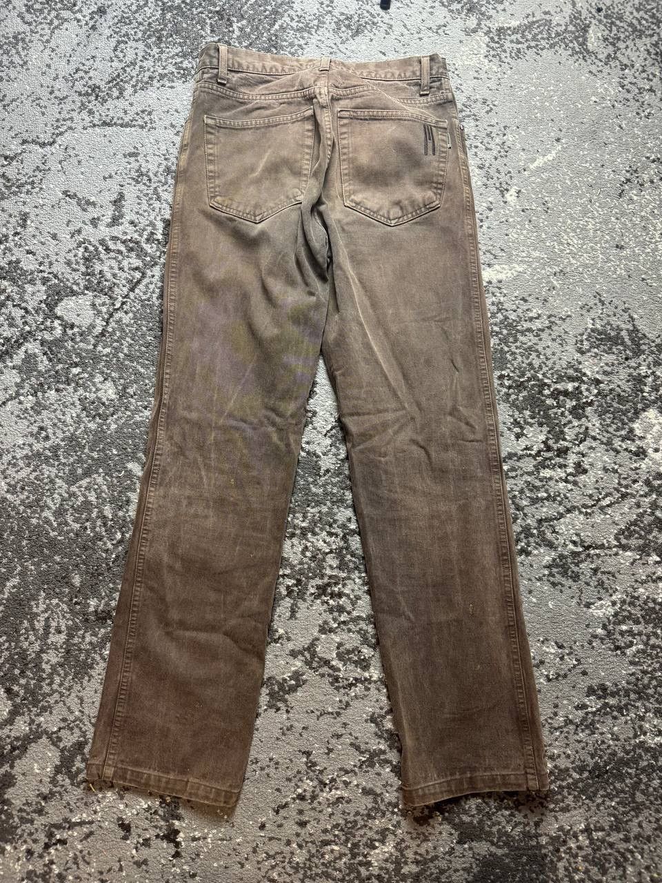 Missoni Vintage y2k Missoni Brown Denim Luxury Pants Size US 32 / EU 48 - 11 Thumbnail