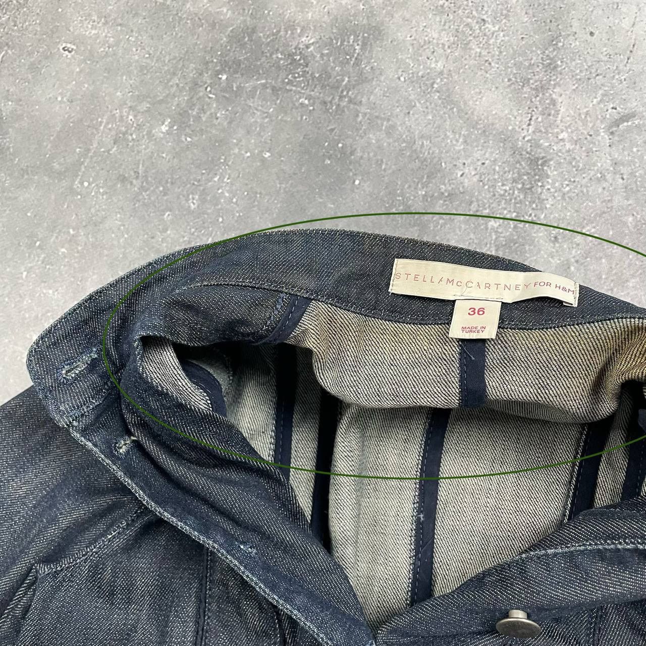 Stella McCartney Vintage 2000s Stella McCartney for H&M Denim Jacket Women’s Size XS / US 0-2 / IT 36-38 - 14 Thumbnail