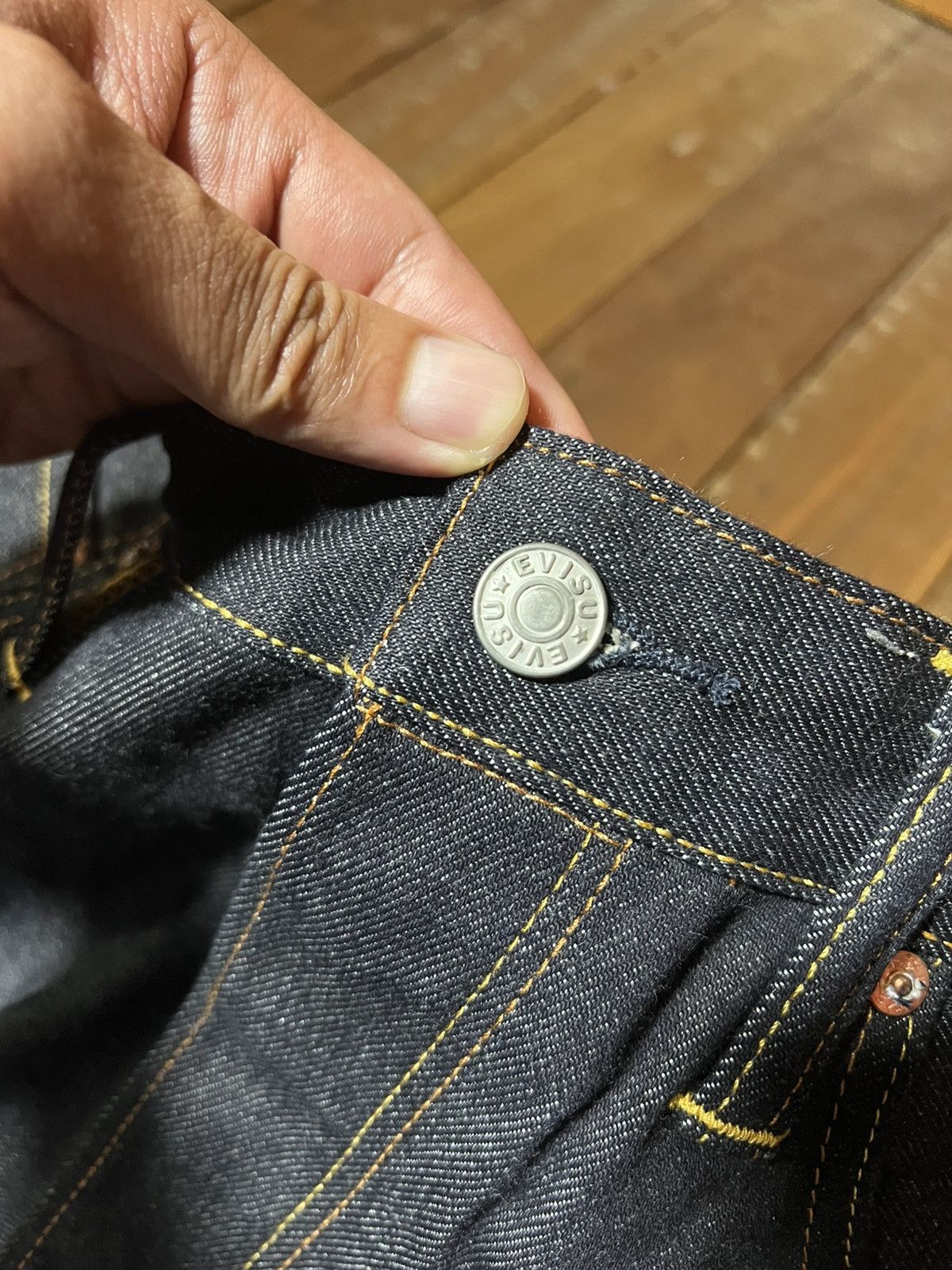 Evisu Evisu Daicock Denim Pants Size US 33 - 10 Thumbnail