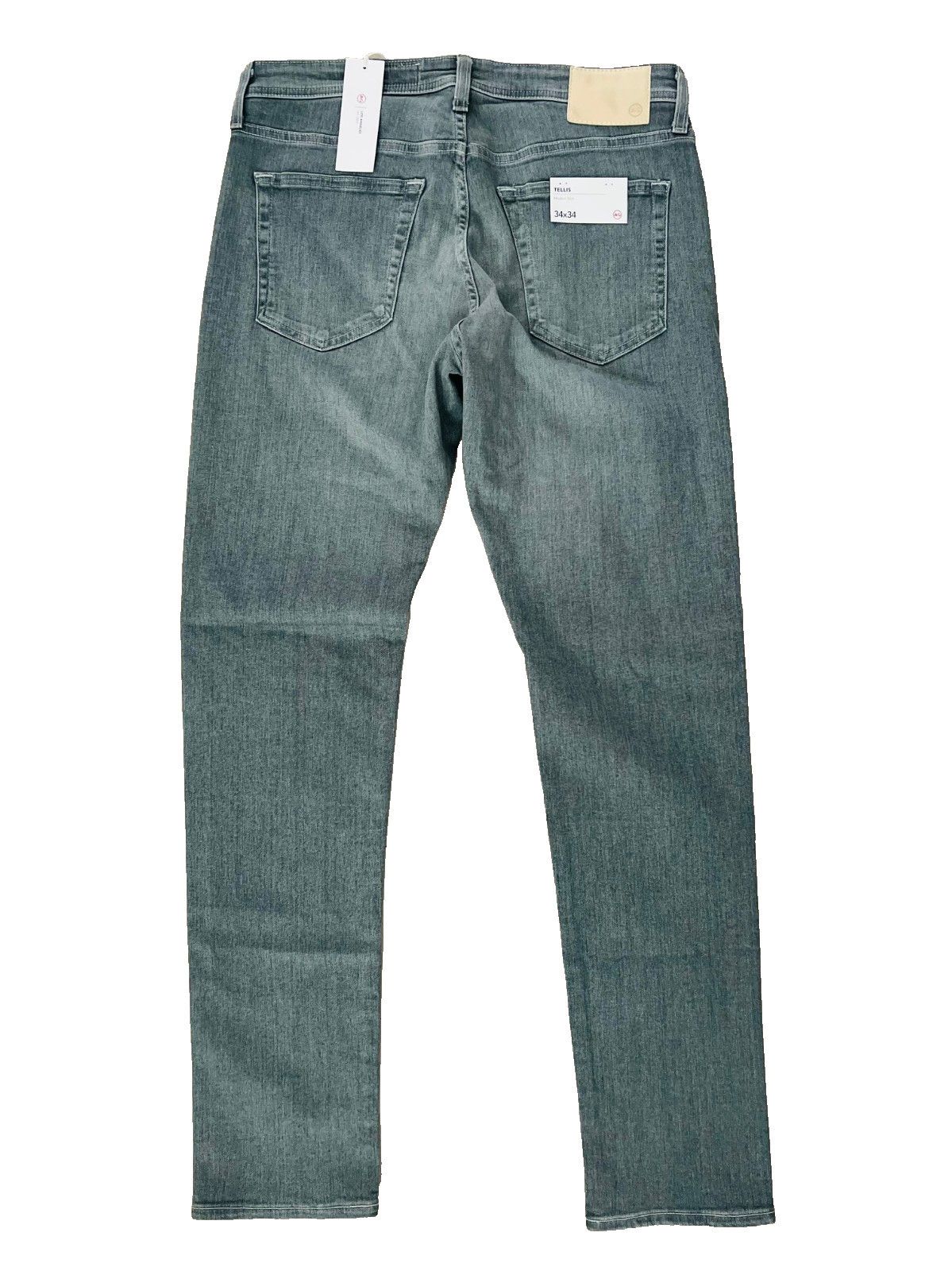 AG Adriano Goldschmied AG Los Angeles Modern Slim Fit Denim Jeans Grey ( 34 ) Size US 34 / EU 50 - 2 Thumbnail