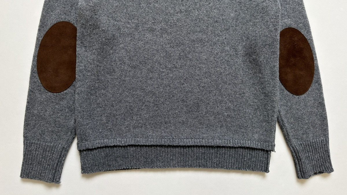 Maison Margiela A/W 21 Distressed Hems Wool Sweater Size US M / EU 48-50 / 2 - 17 Thumbnail