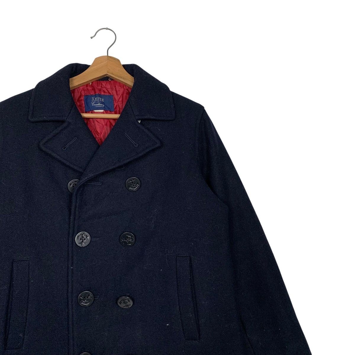 Other Keith Courtenay London Double Breasted Wool Jacket Size US M / EU 48-50 / 2 - 5 Thumbnail