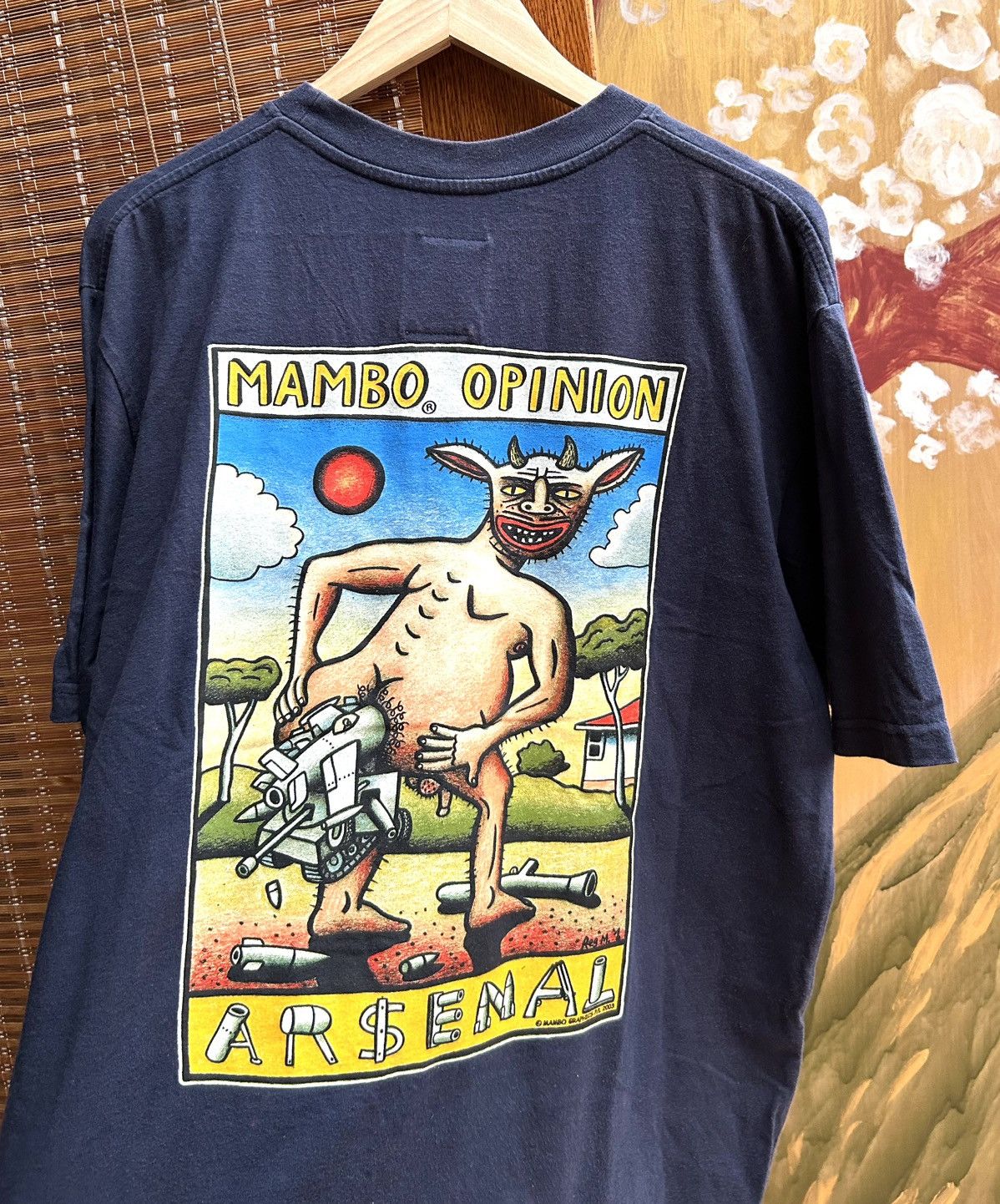 Mambo Vintage 2003 Mambo Loud Shirt Opinion Arsenal T-Shirt Size L Size US L / EU 52-54 / 3 - 3 Thumbnail