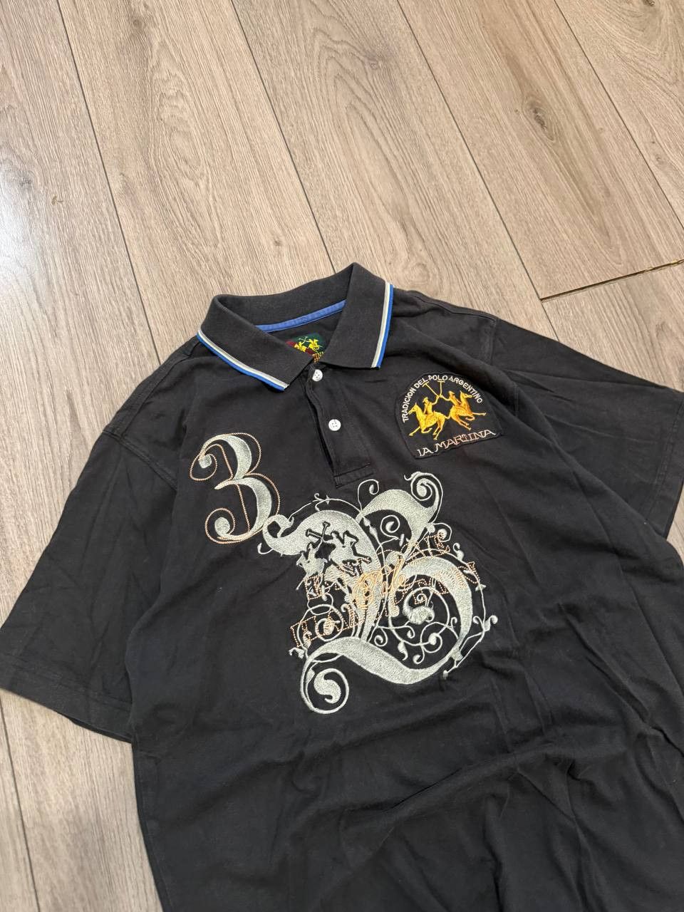 La Martina Vintage La Martina Polo Mens Size S Black Regular Size US S / EU 44-46 / 1 - 3 Thumbnail