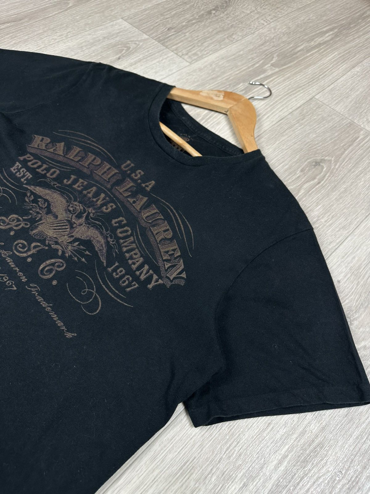 Lauren Ralph Lauren × Polo Ralph Lauren Vintage Polo Jeans Ralph Lauren T-Shirt Big Logo Size L Size US L / EU 52-54 / 3 - 4 Thumbnail
