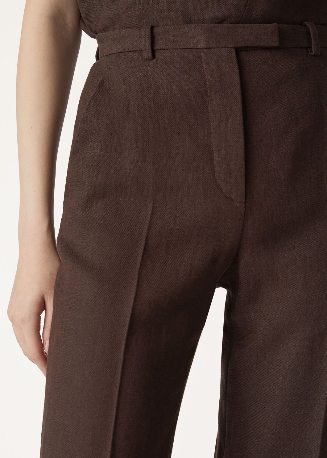Loro Piana o1srvl11e0825 FAO4160 Emmit Pant in Dark Brown Size 28" / US 6 / IT 42 - 3 Thumbnail