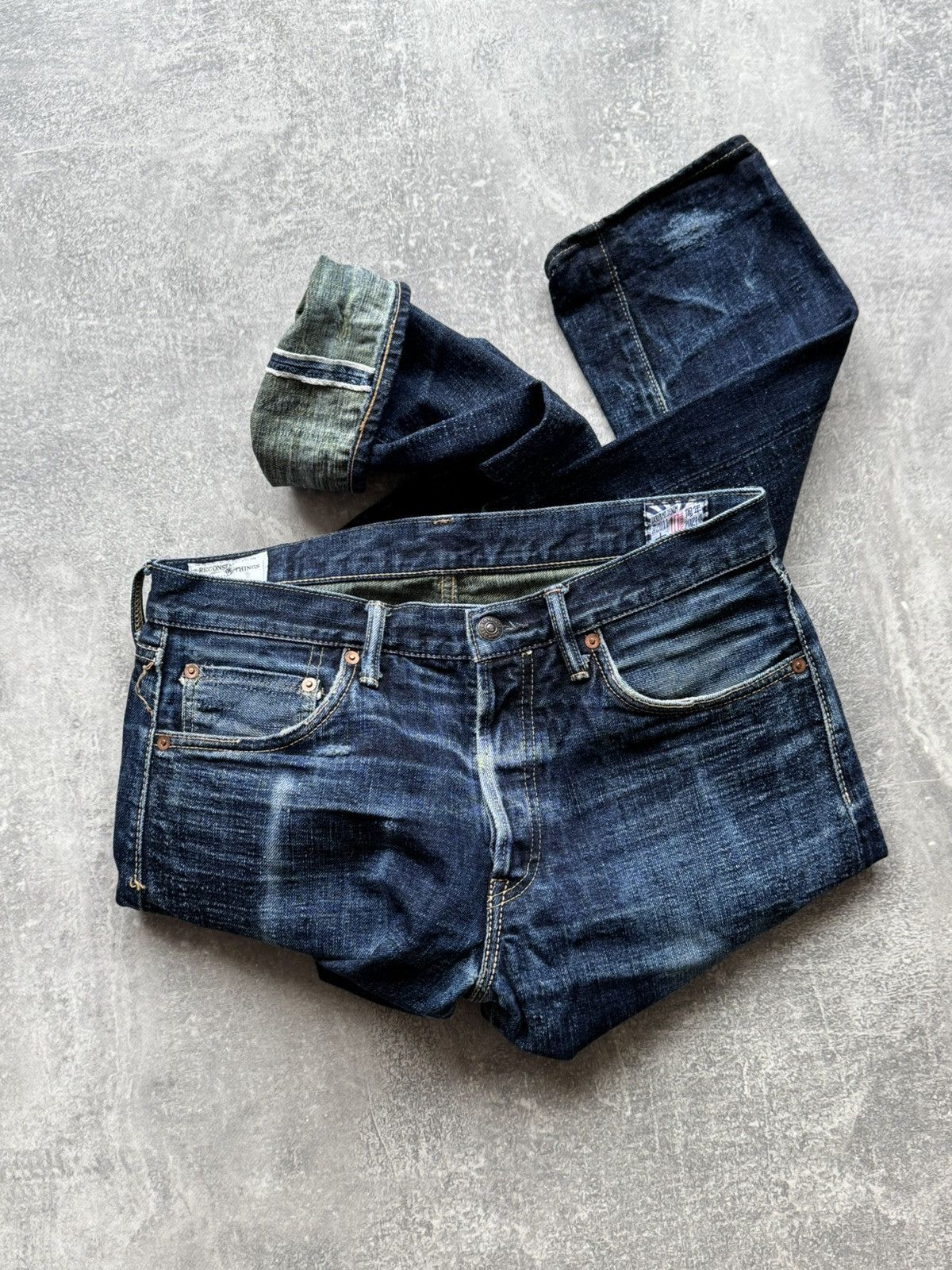 Studio D'Artisan Studio D'Artisan X Okayama Denim Matchas Selvedge Size US 33 - 1 Thumbnail