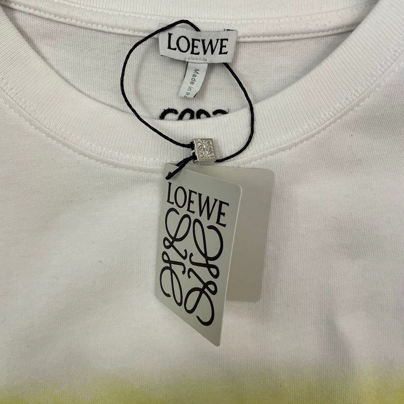 Loewe LOEWE White fantasy world soap bubble short sleeve T-shirt Size S / US 4 / IT 40 - 5 Thumbnail
