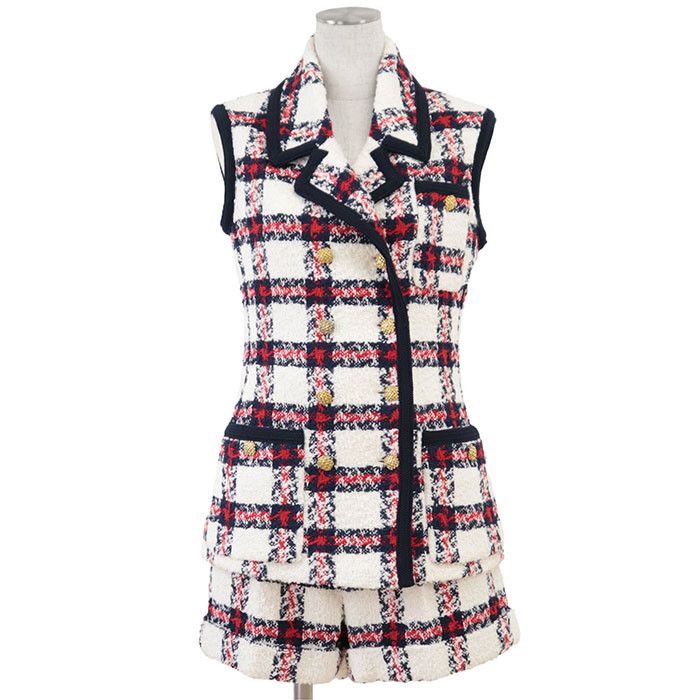 Gucci Gucci Gucci Tweed 2way Set Up Others Suits 652040 ZAGLK Size ONE SIZE - 1 Thumbnail