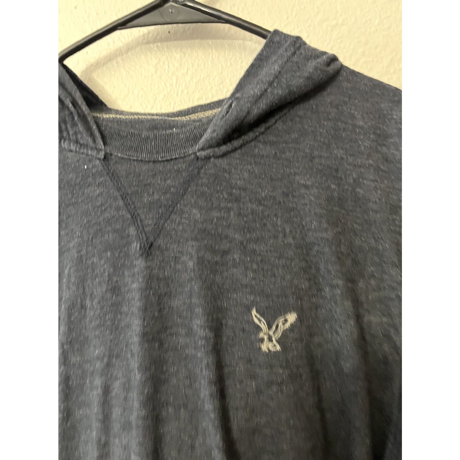 American Eagle Outfitters American Eagle Mens Gray Long Sleeve Hooded Sweatshirts Size M Athletic Fit Size US M / EU 48-50 / 2 - 3 Thumbnail