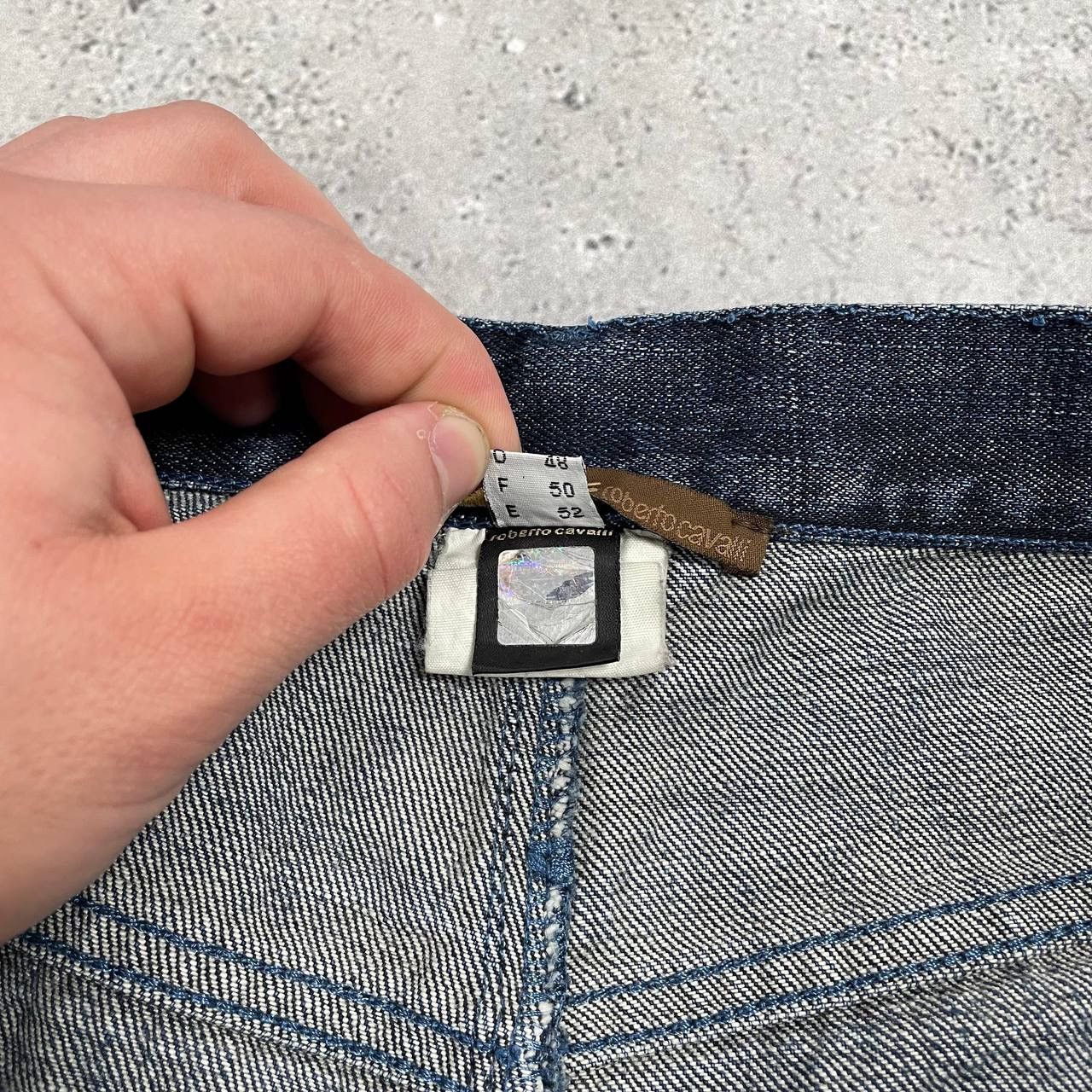 Designer × Roberto Cavalli × Vintage Vintage Roberto Cavalli Class Straight Fit Jeans Size W37 Size US 37 - 11 Thumbnail