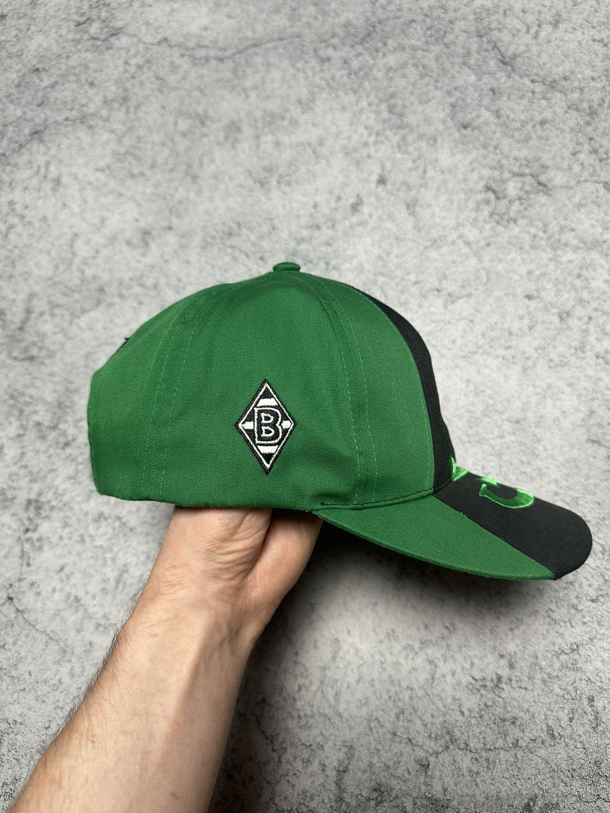Nutmeg Vintage Borussia Mönchengladbach Nutmeg Soccer Cap Size ONE SIZE - 4 Thumbnail