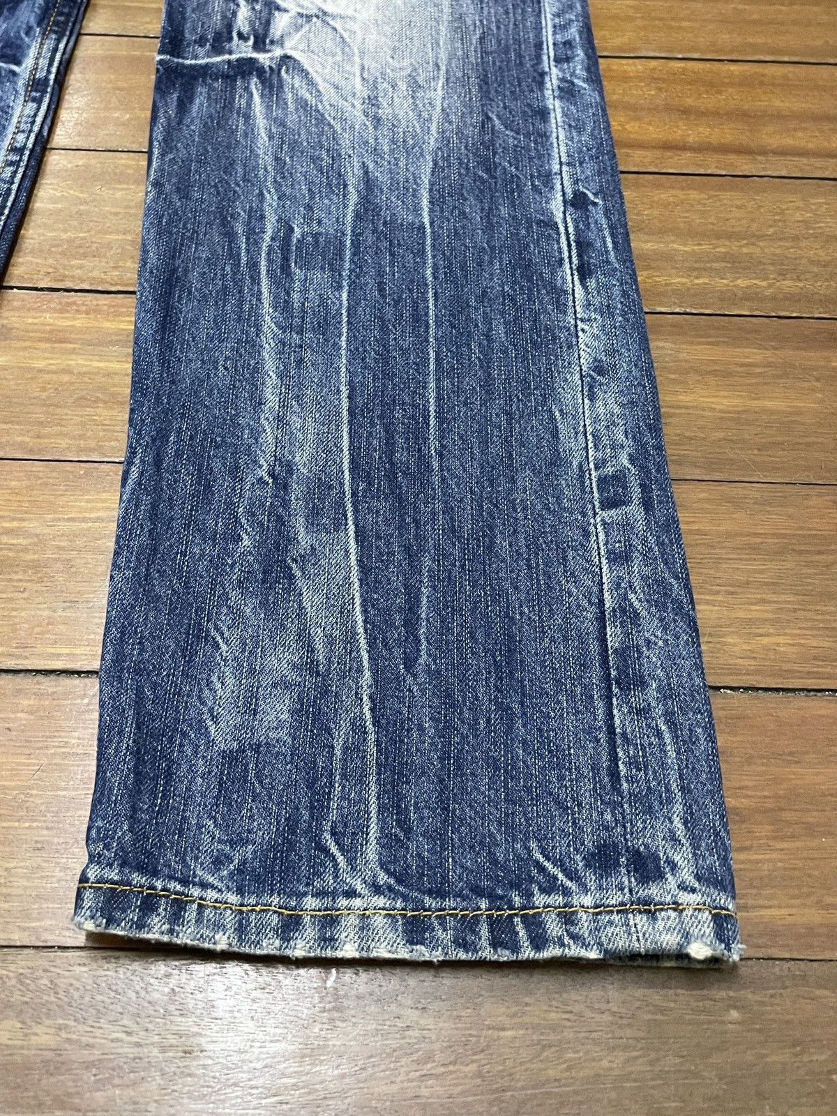 14th Addiction × Japanese Brand Rare Design Vintage Japanese Brand Villand Jeans 2000s Size US 31 - 5 Thumbnail